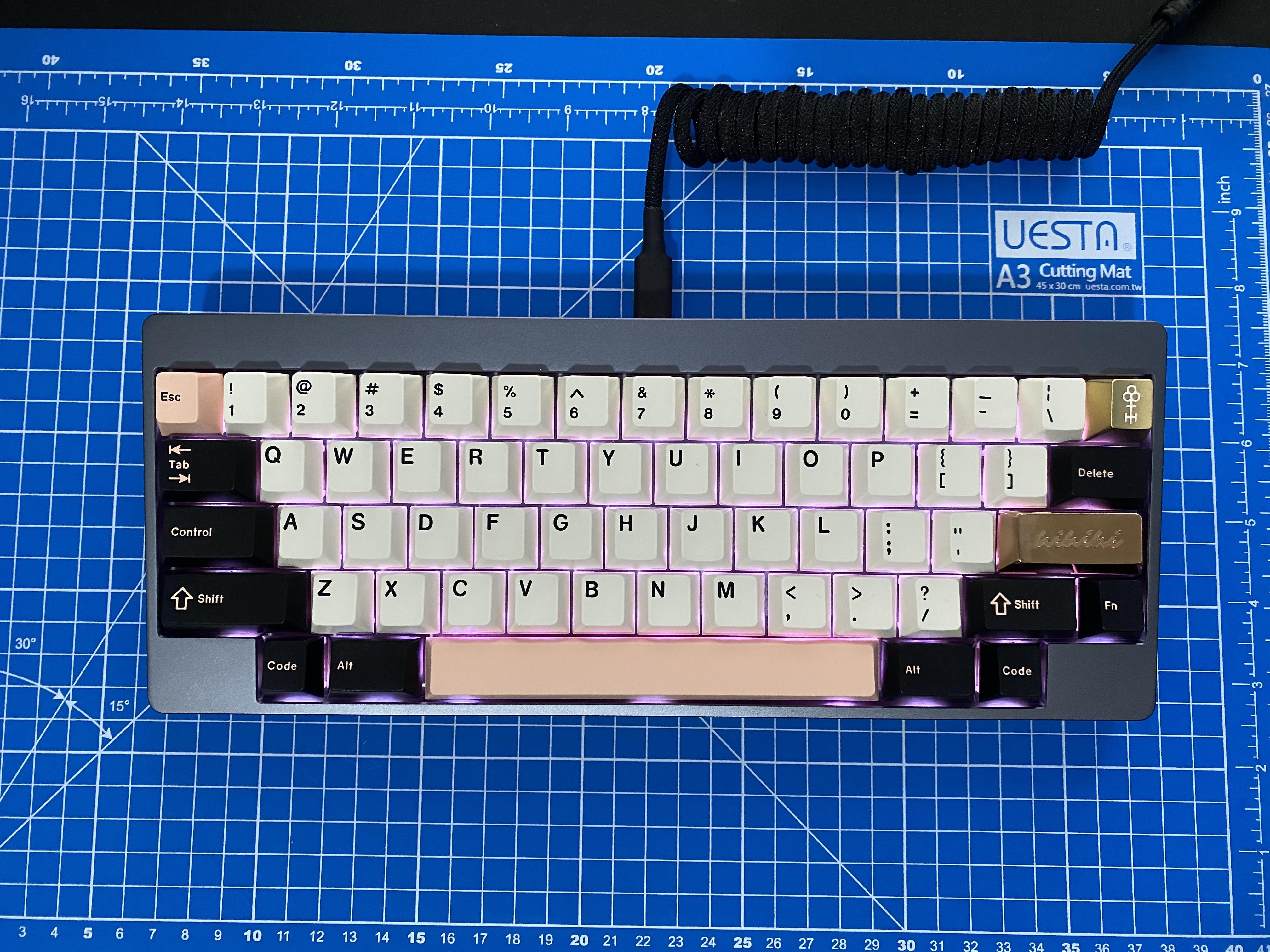 RAMA M60A with GMK Olivia R2 r/CustomKeyboards