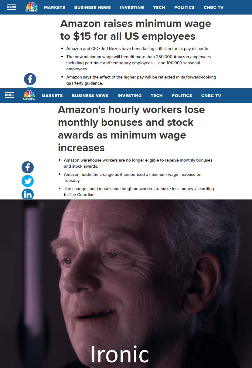 Amazon is good to its workers r/memes