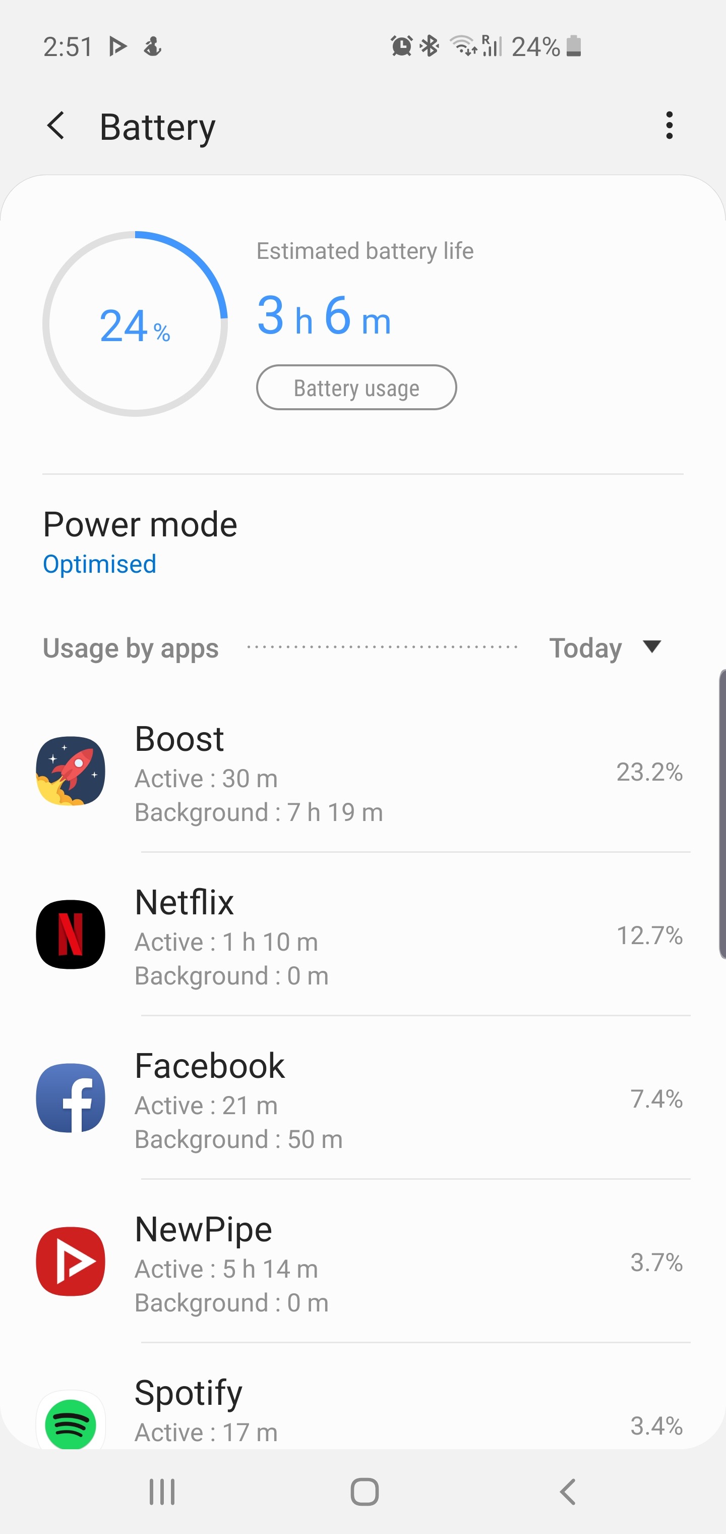 High battery usage. How to fix? r/BoostForReddit
