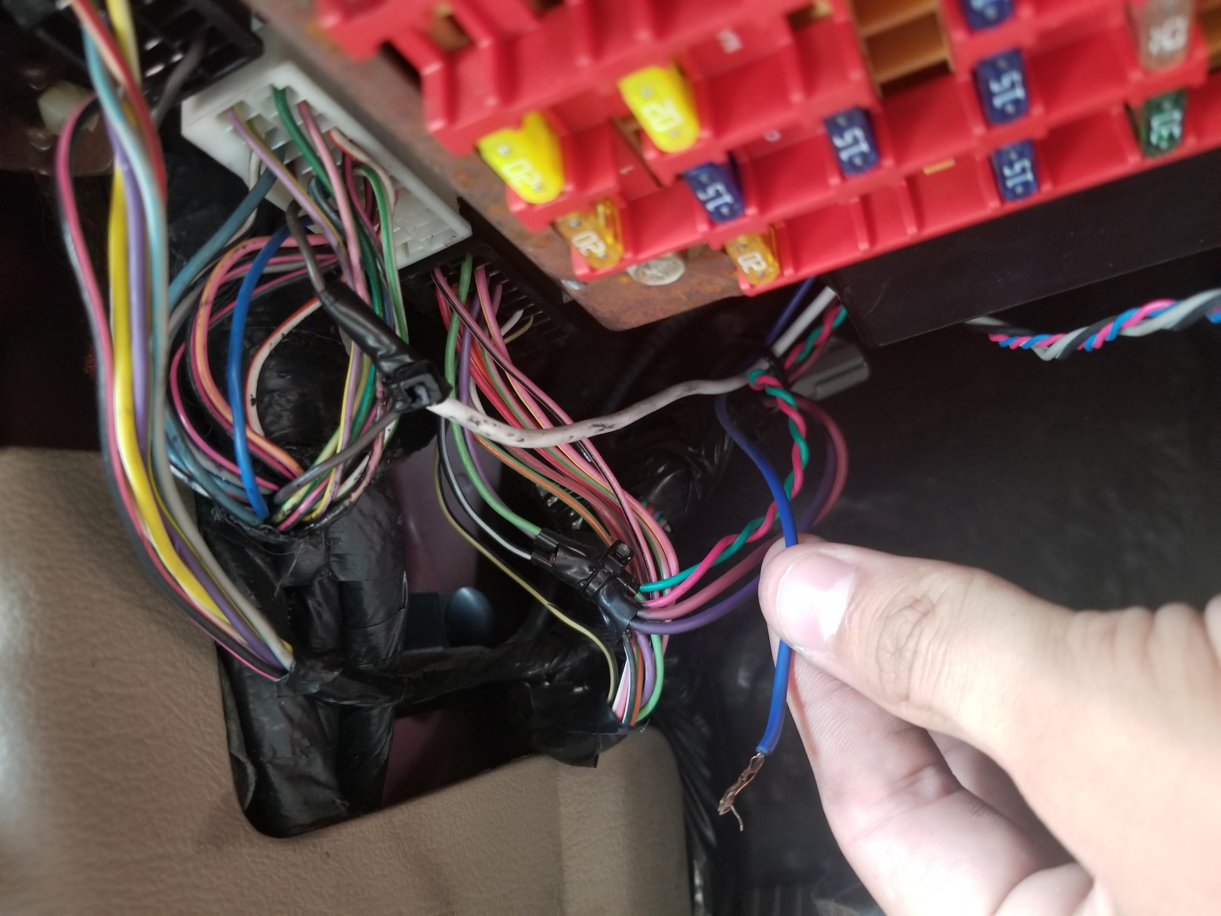 1999 Mustang Fuse Panel Diagram
