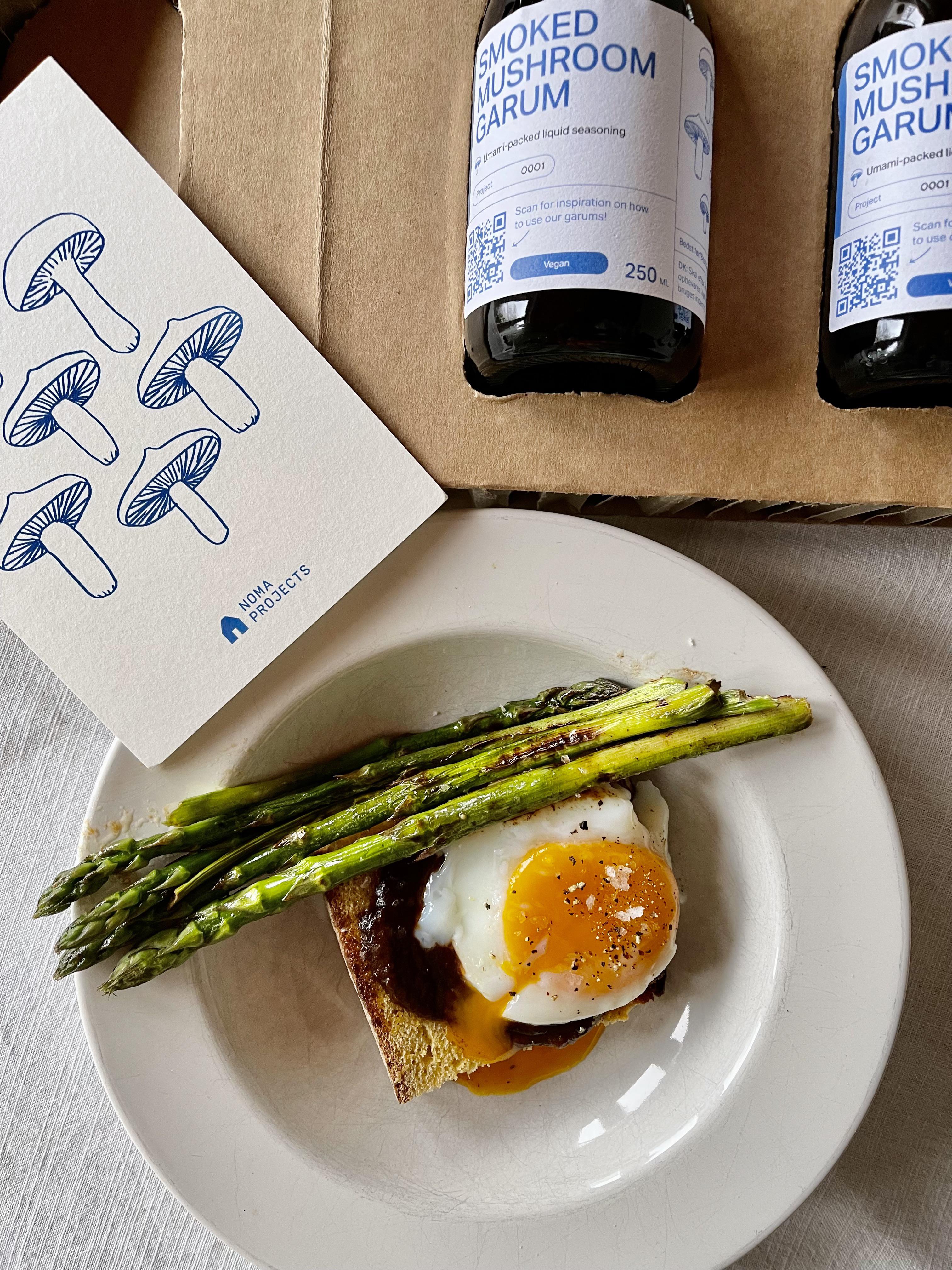 Finally the Noma smoked mushroom garum was delivered to me! r/fermentation