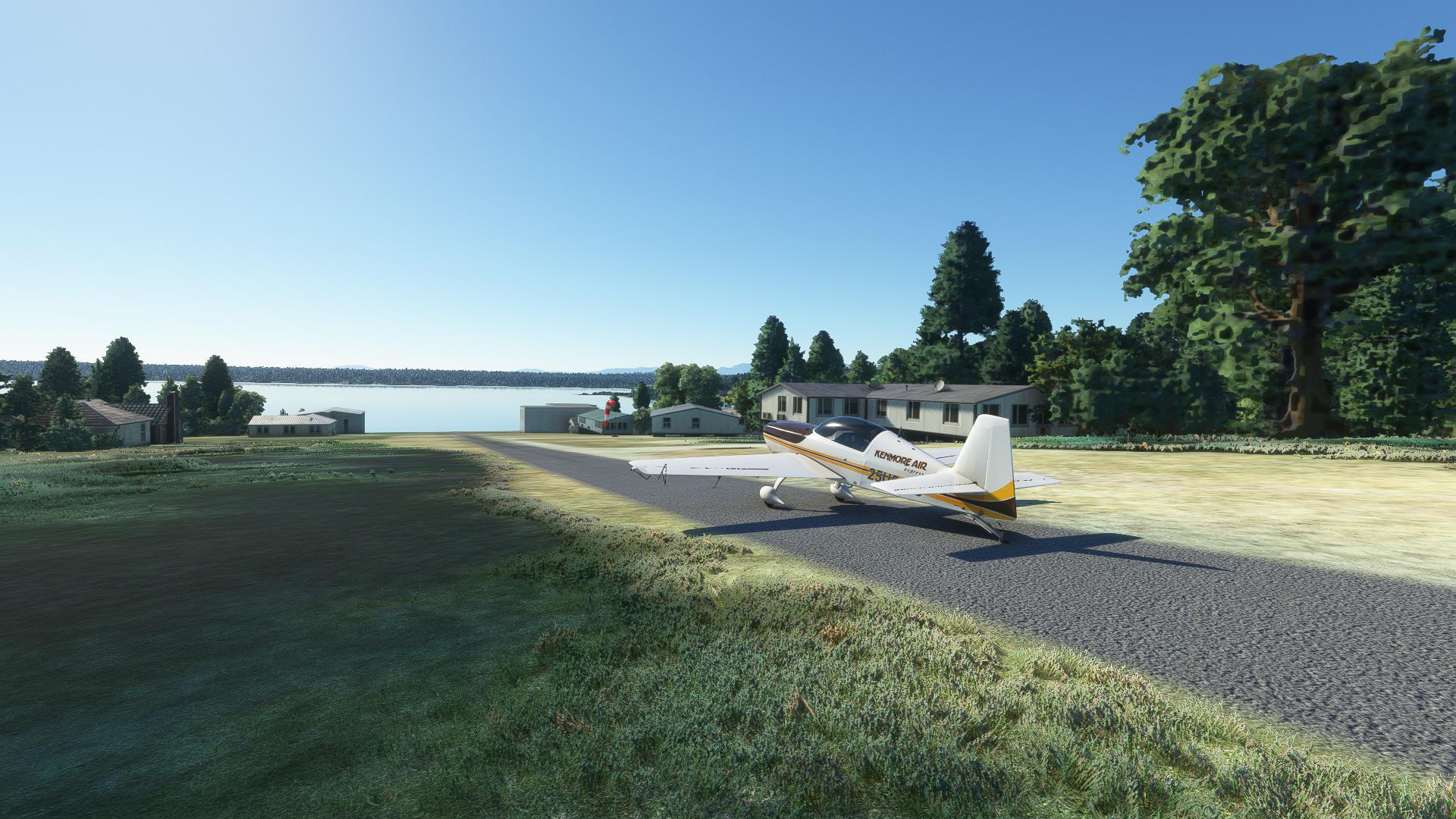 I have discovered a new airport that is very challenging to land on