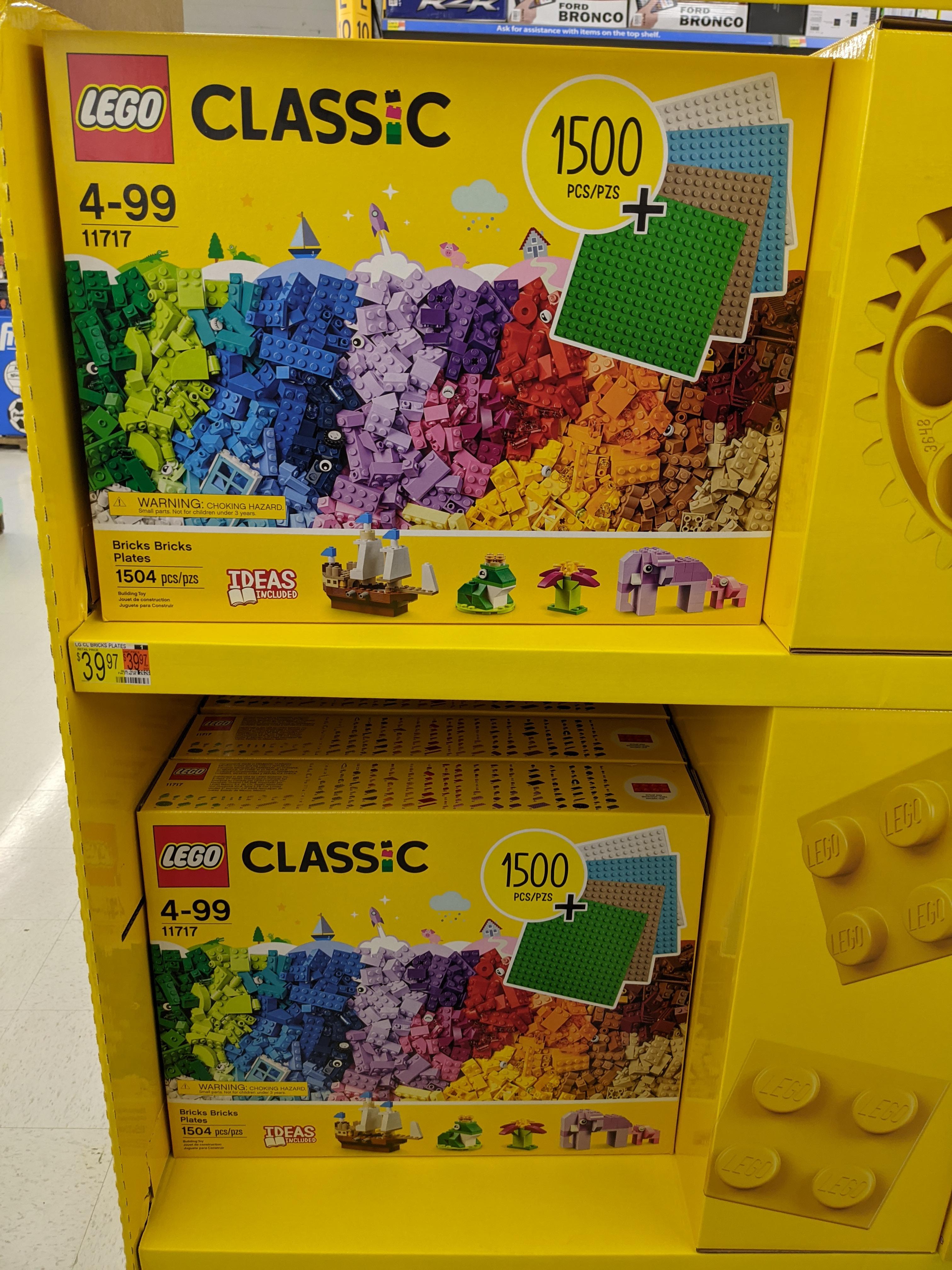 [Walmart US] Classic Bricks Bricks Plates (11717) 39.97/43 off r