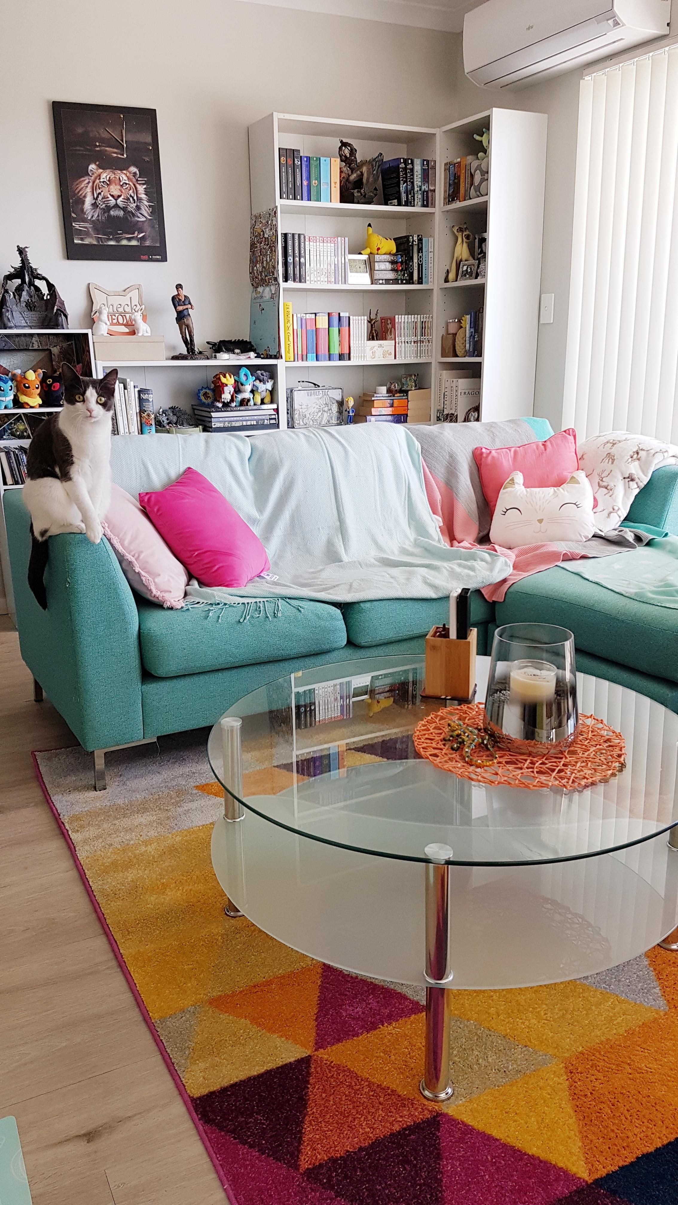 Colourful living room in Perth WA r/AmateurRoomPorn