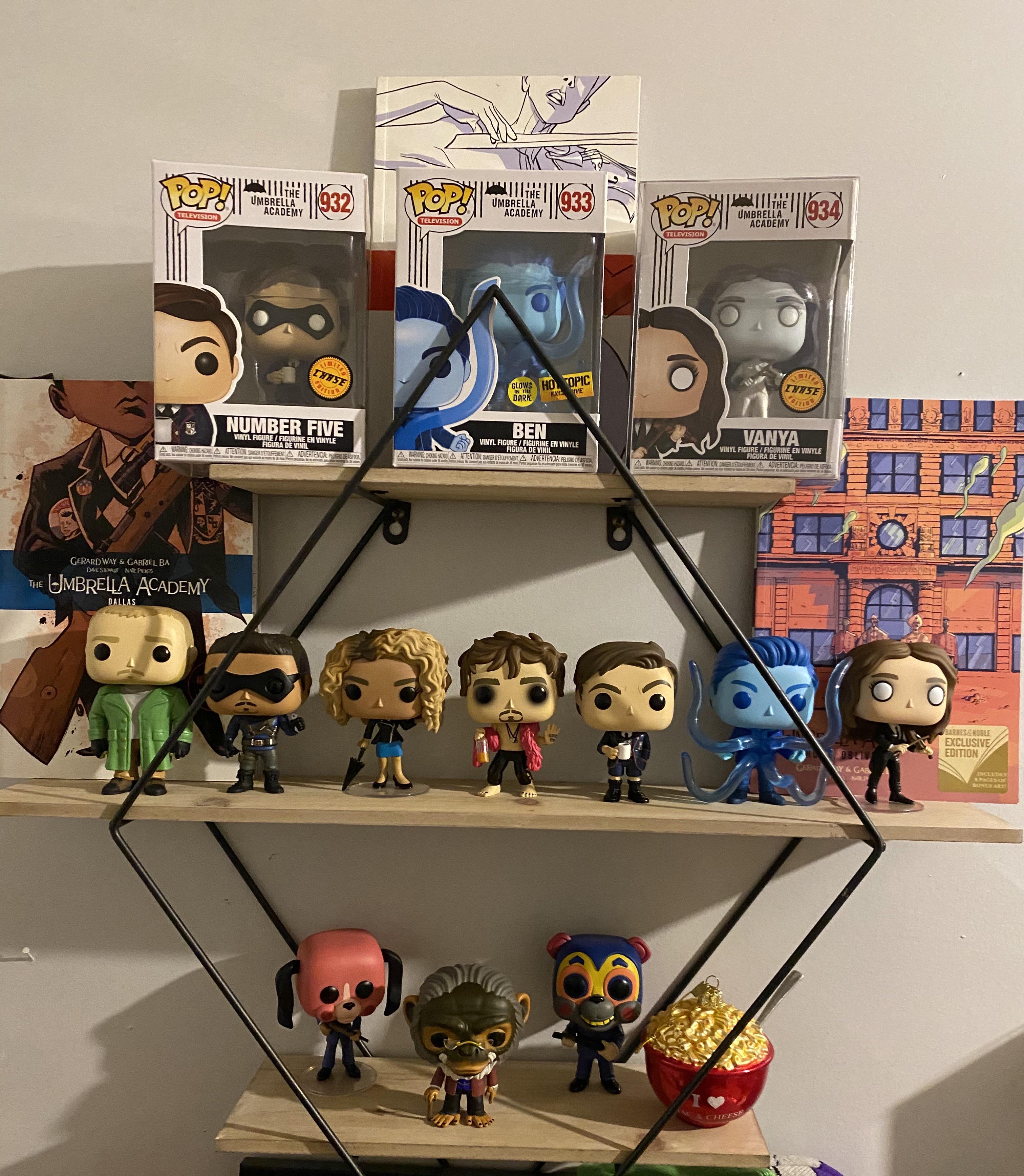 All Funko pops acquired r/UmbrellaAcademy