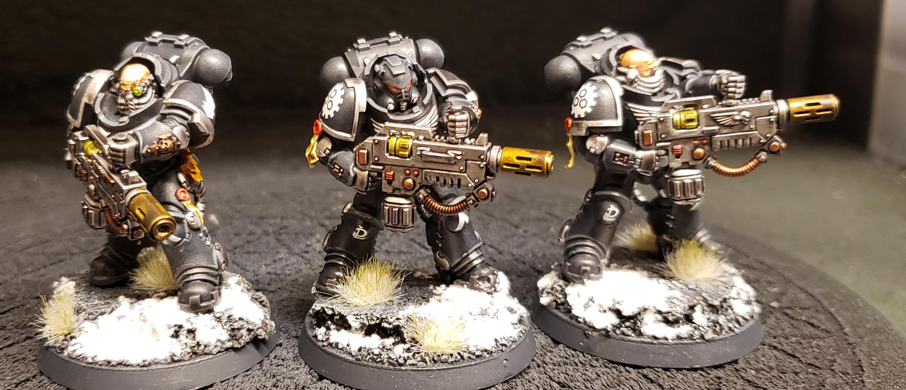 First squad of Iron Hands since March... Eradicators ready to serve