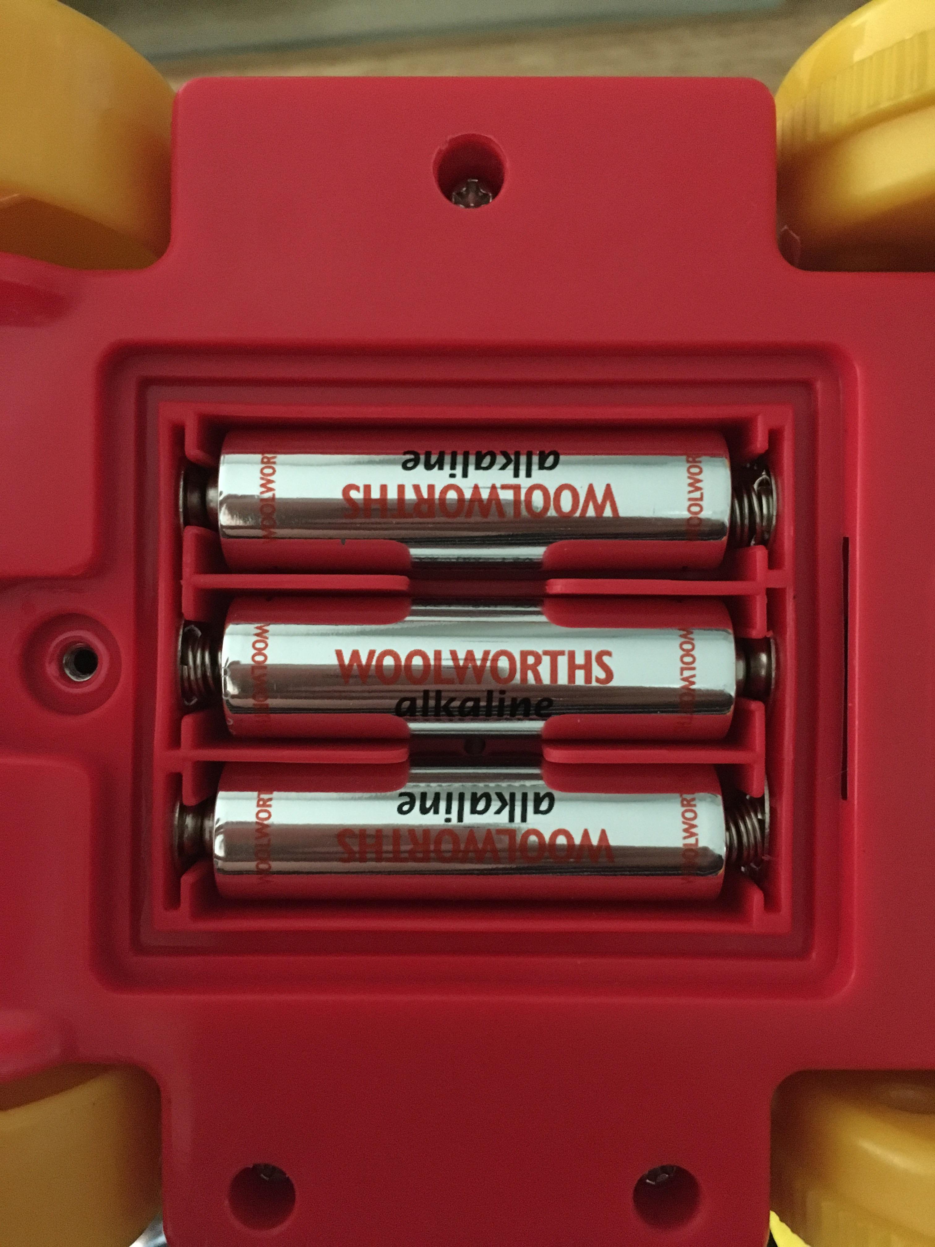Opened up a toy I bought second hand and found Woolworths batteries