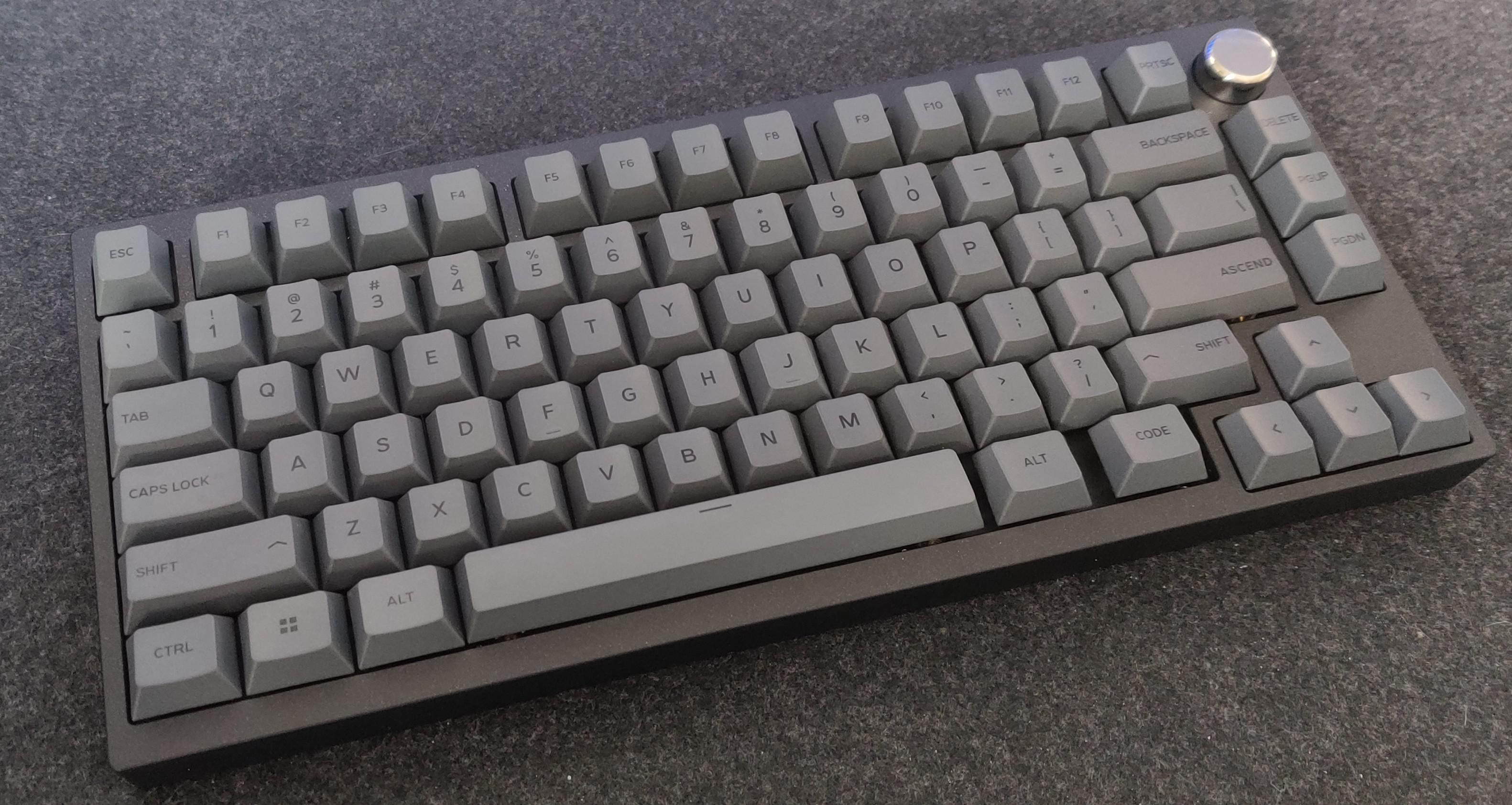 QK75, very impressed. : r/MechanicalKeyboards