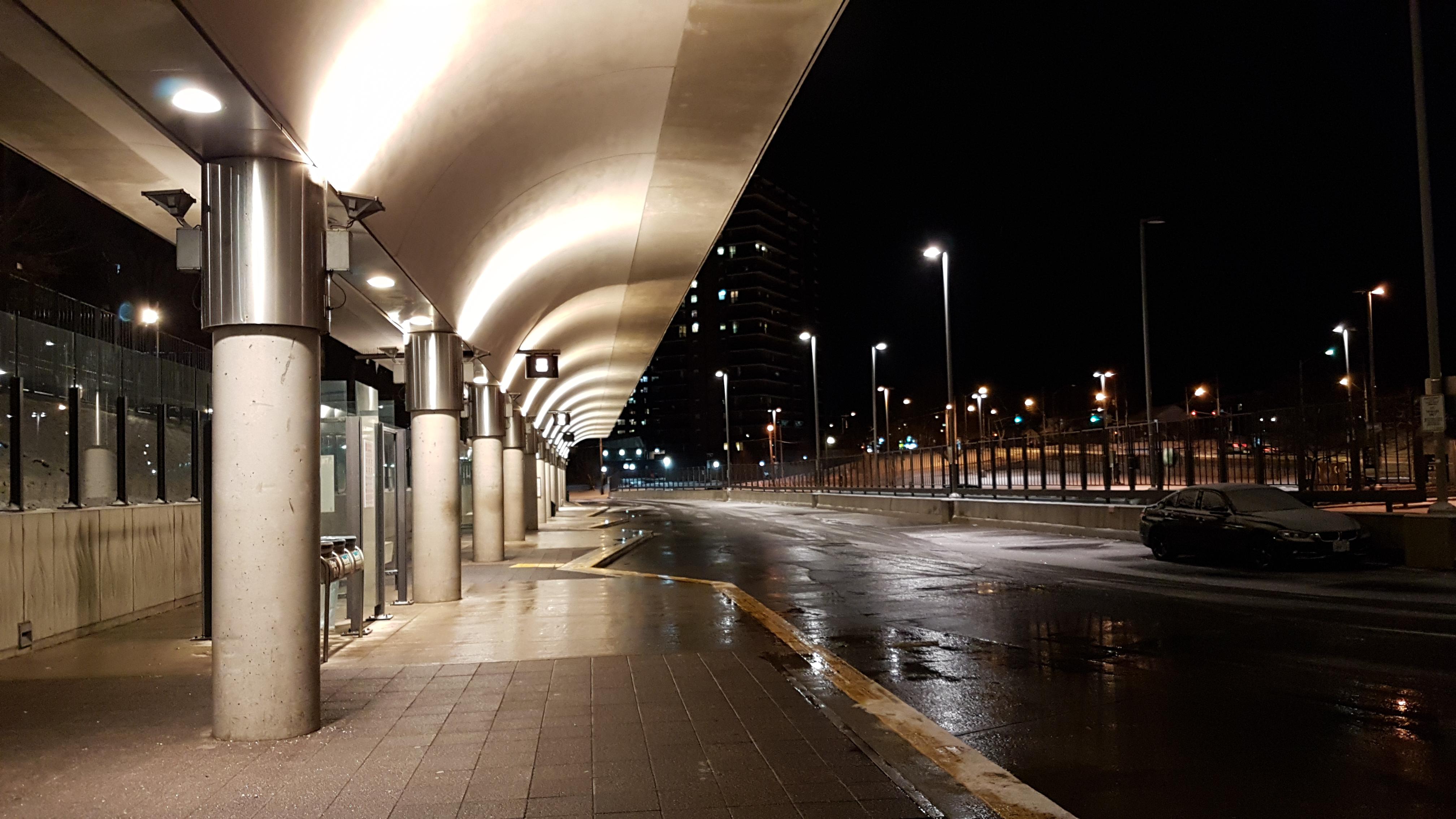 Victoria Park station bus bay r/Scarborough