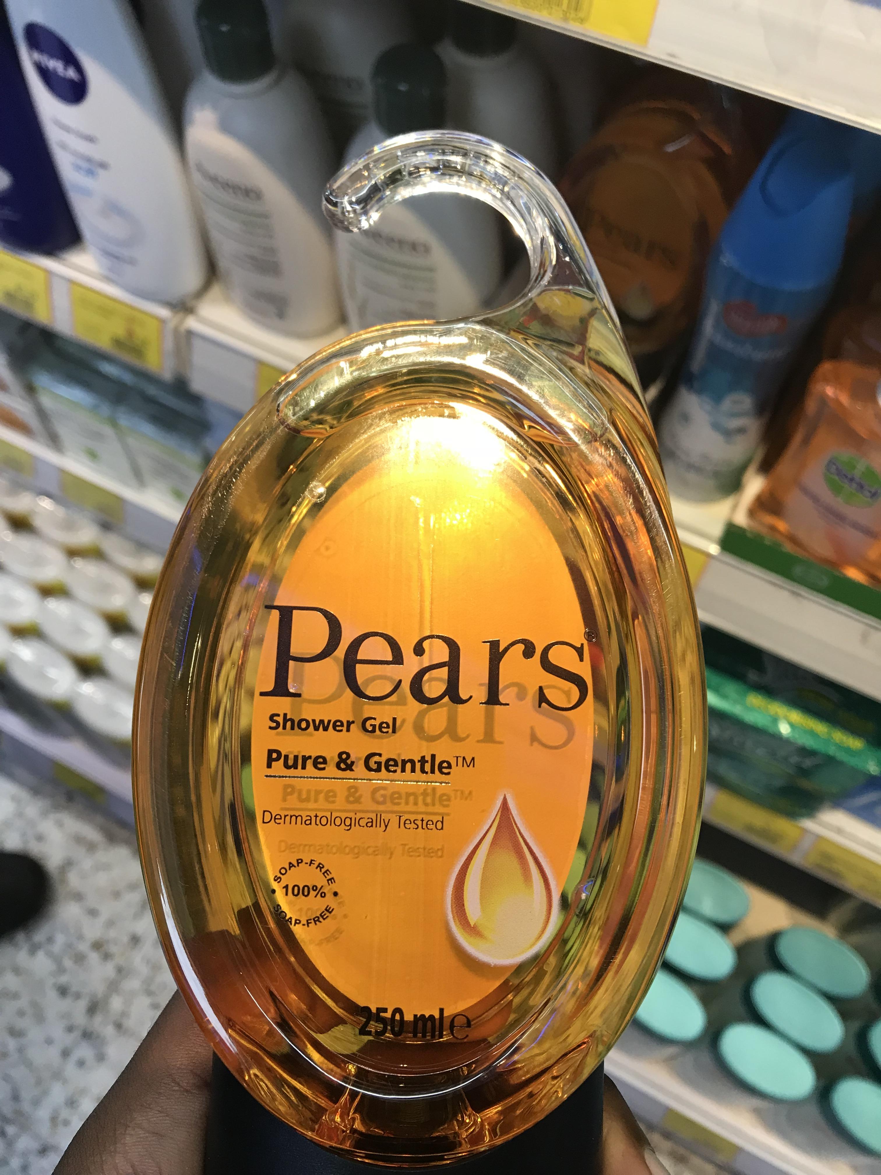 This shower gel has a hook to hang on in the shower. r/mildlyinteresting