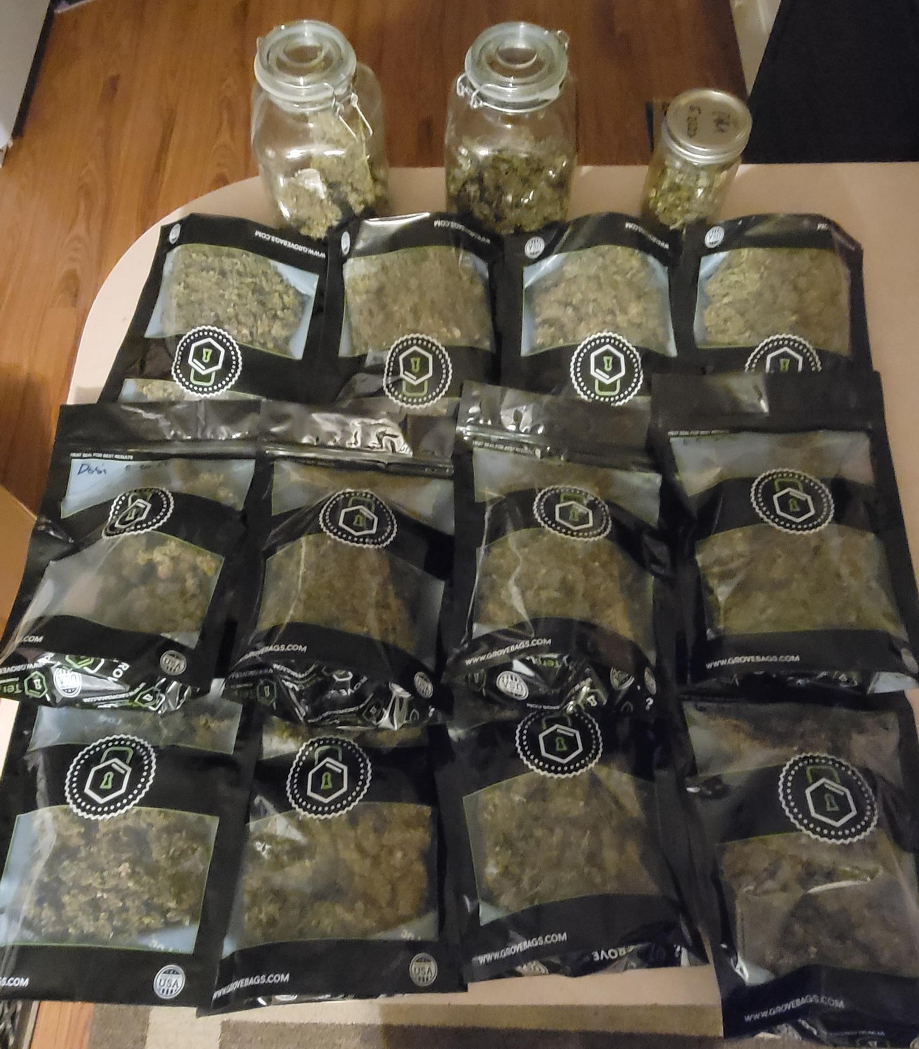 Had a Huge haul this round loving the QP Grove Bags r/GrowingMarijuana