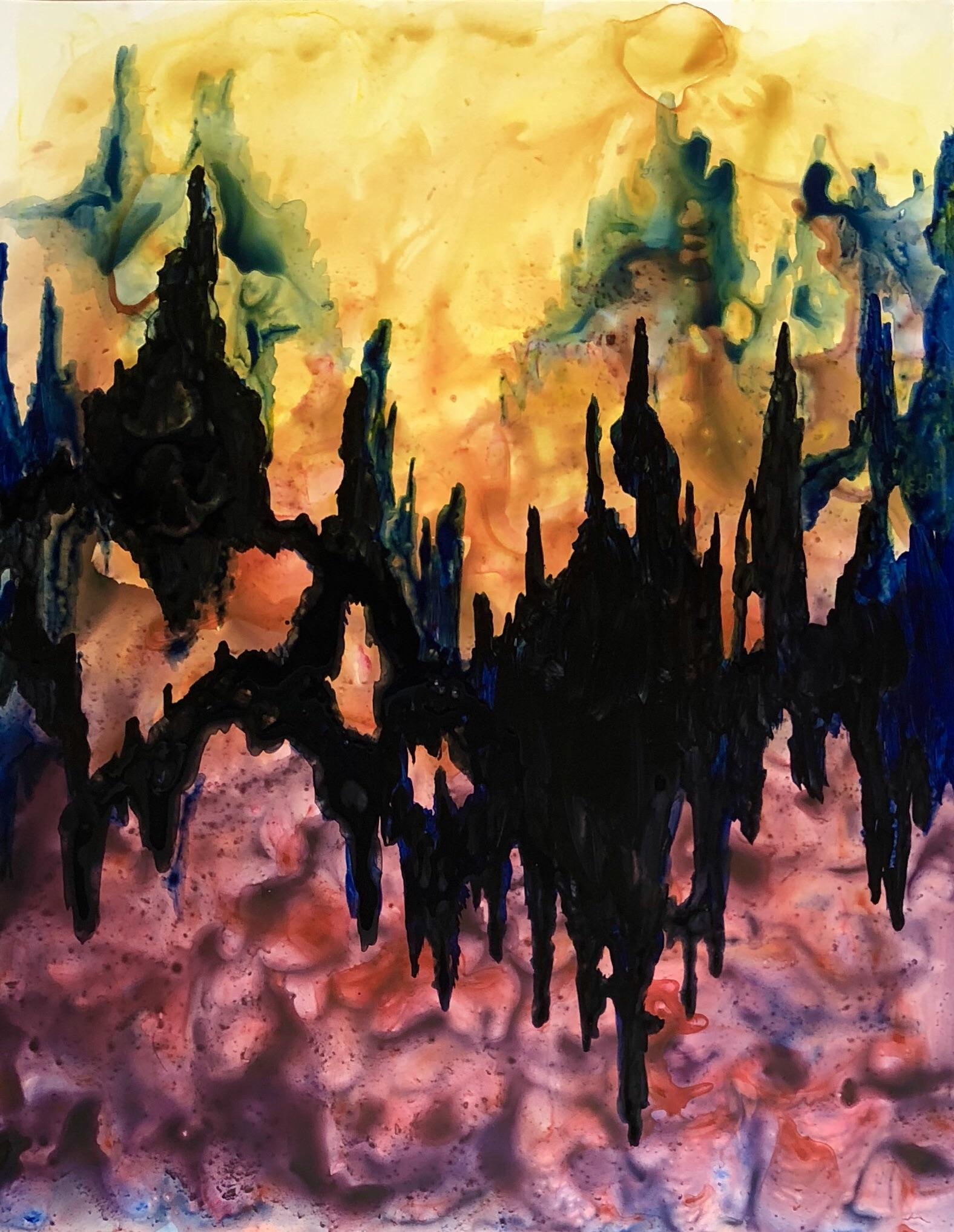 Acrylic on yupo paper, my favorite medium r/painting