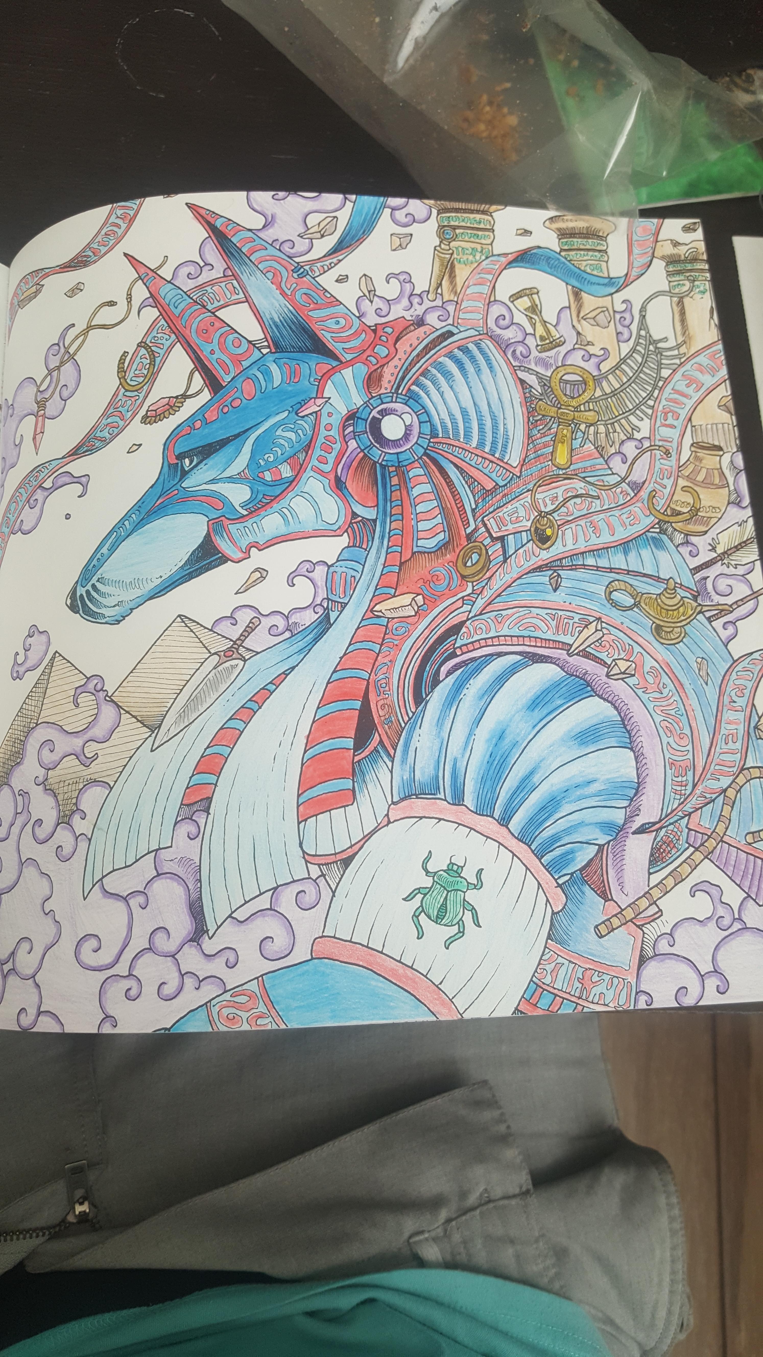 Mythomorphia Anubis r/Coloring