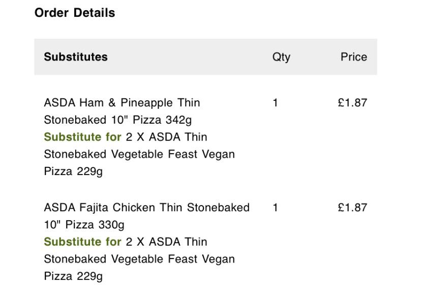 When ASDA delivery pickers just don’t care. r/veganuk