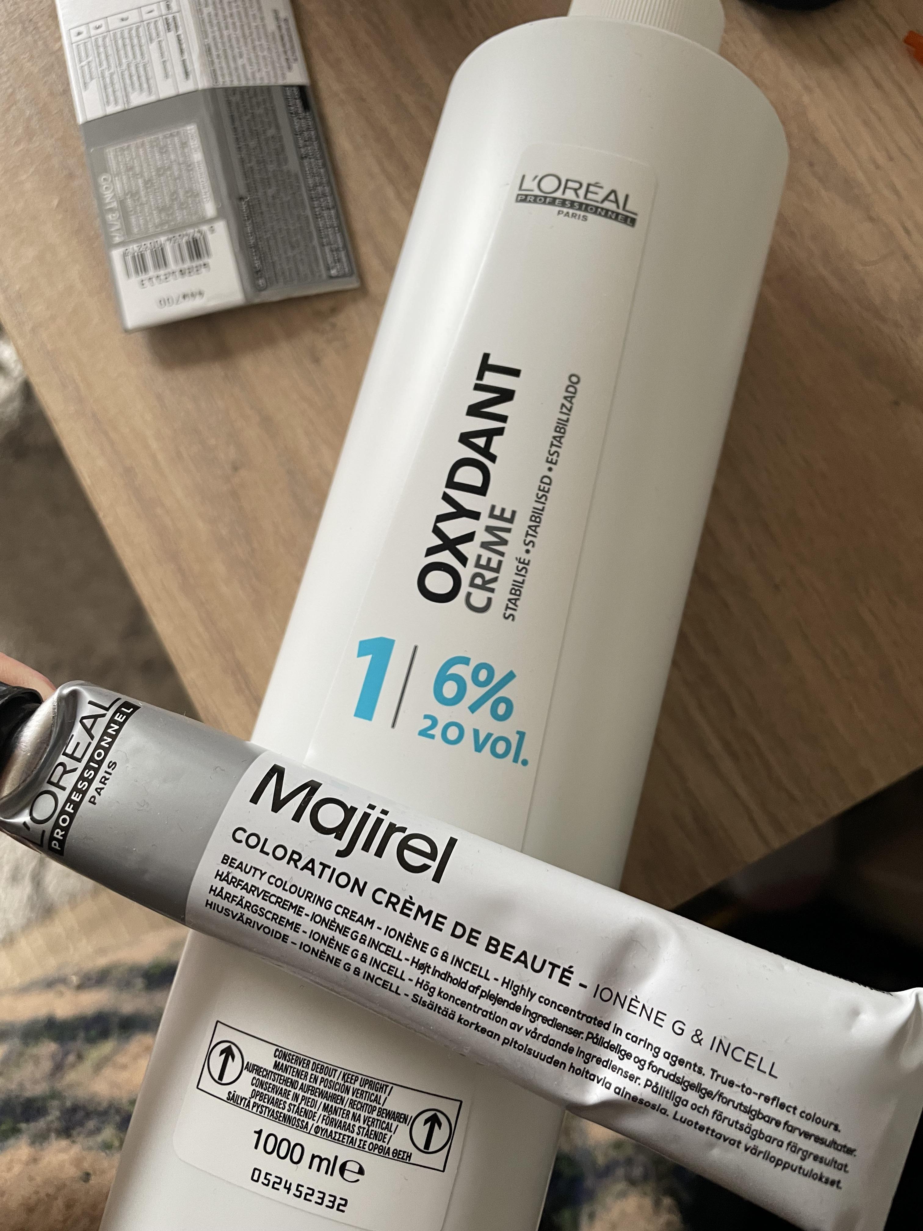 What ratio dye to developer do I use for this? It’s dark brown dye but