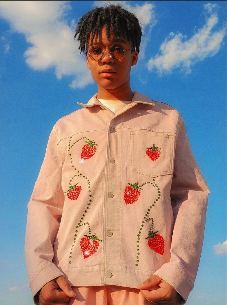 This absolutely adorable strawberry jacket r/findfashion