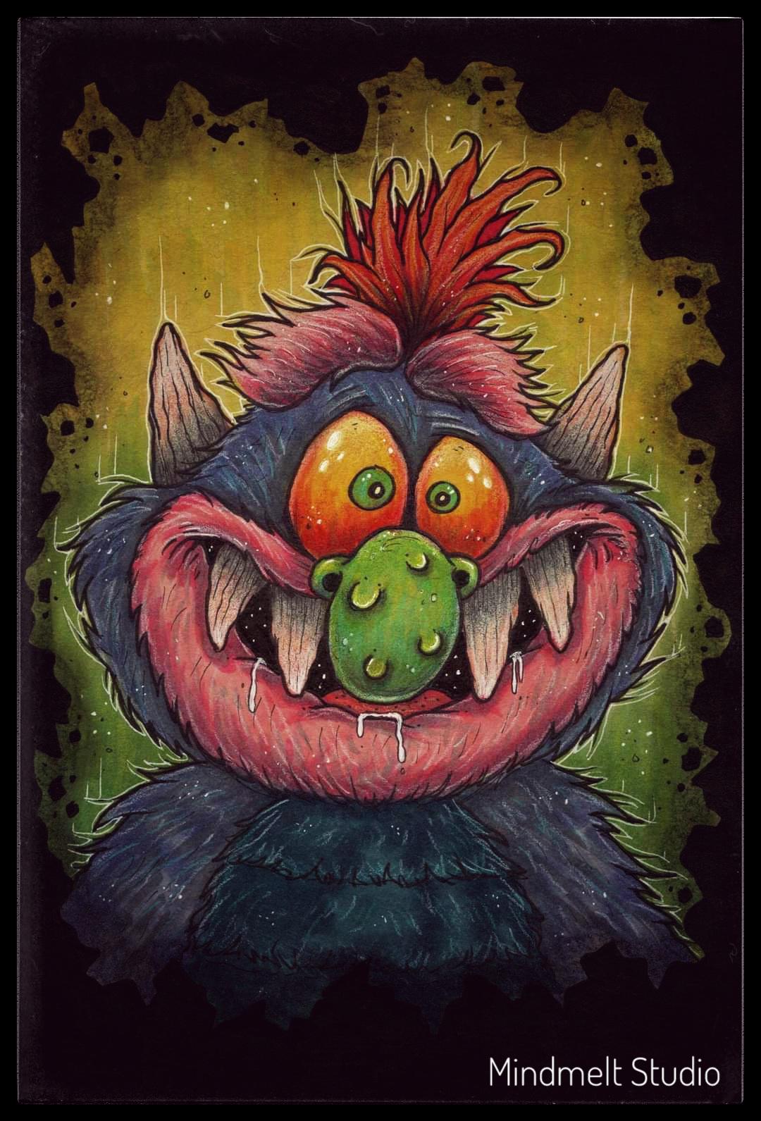 My Pet Monster illustration by Me ImaginaryMonsters