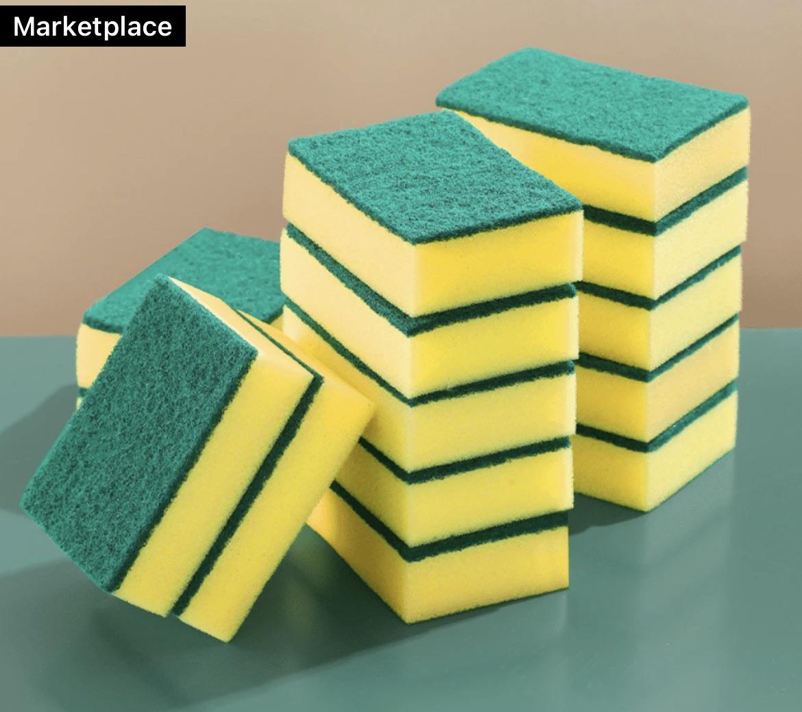 I told you I don't like these sponges, they're too small! I want a big