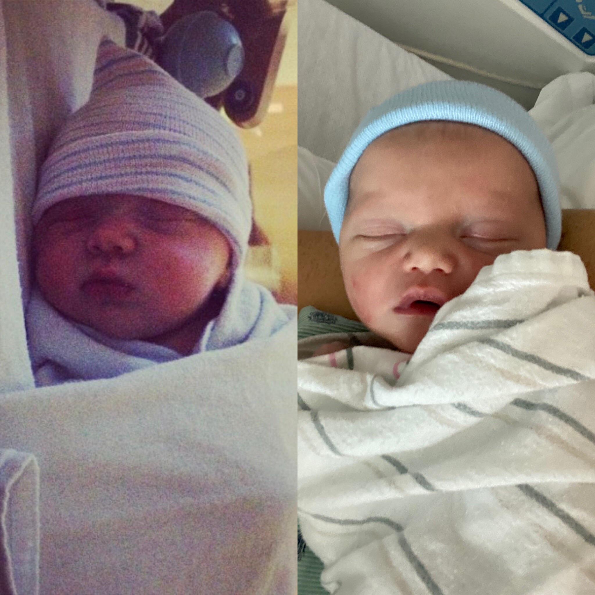 My nephew and my daughter look so alike, it’s like they’re related