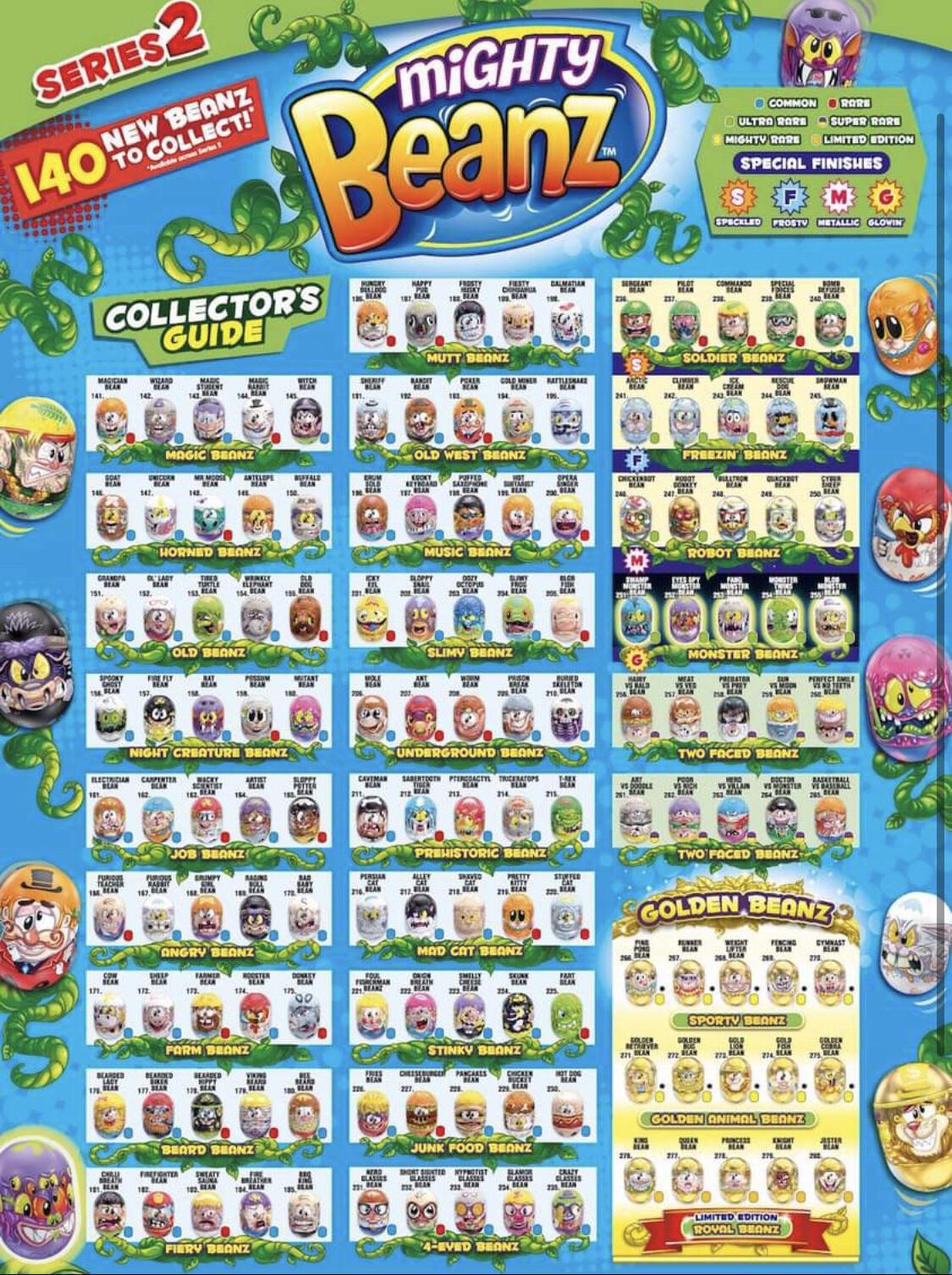 Anyone have extra series 2 (2018) beanz for sale or trade? Looking to