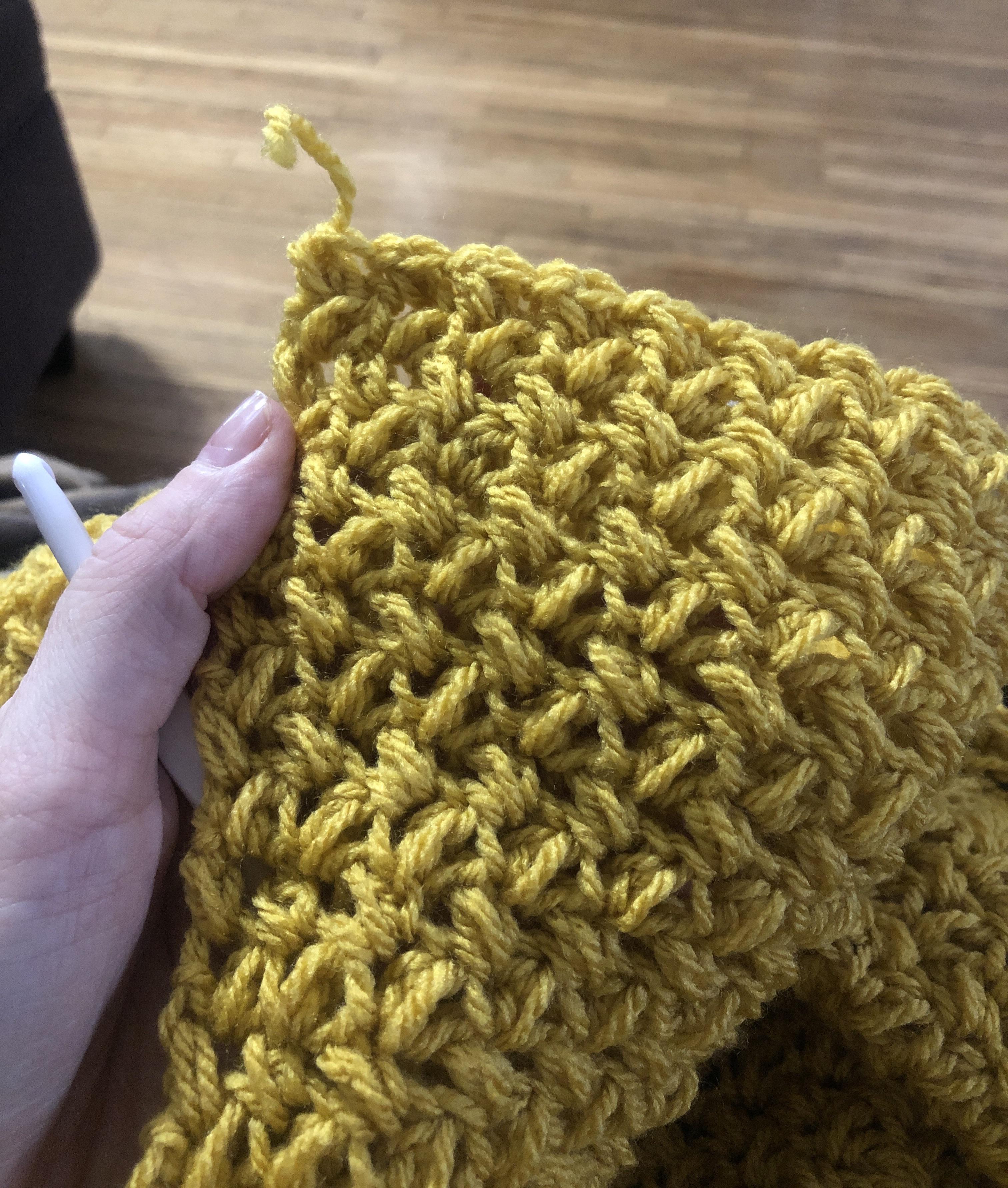 Won yarn chicken today r/crochet