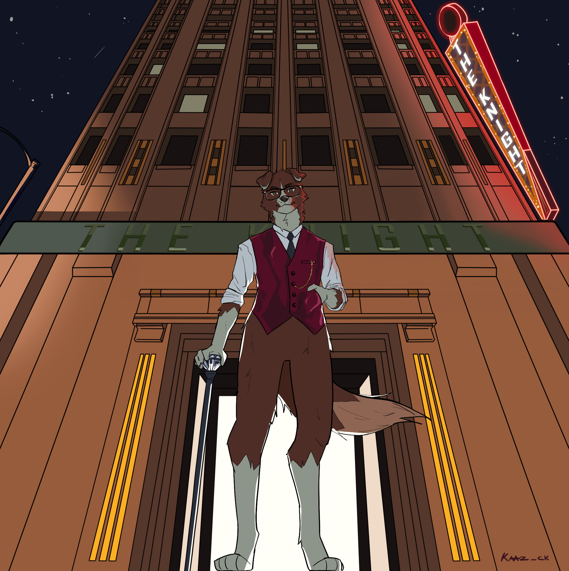 New Commission for u/Arthur_Collie, im not used to make BG but this