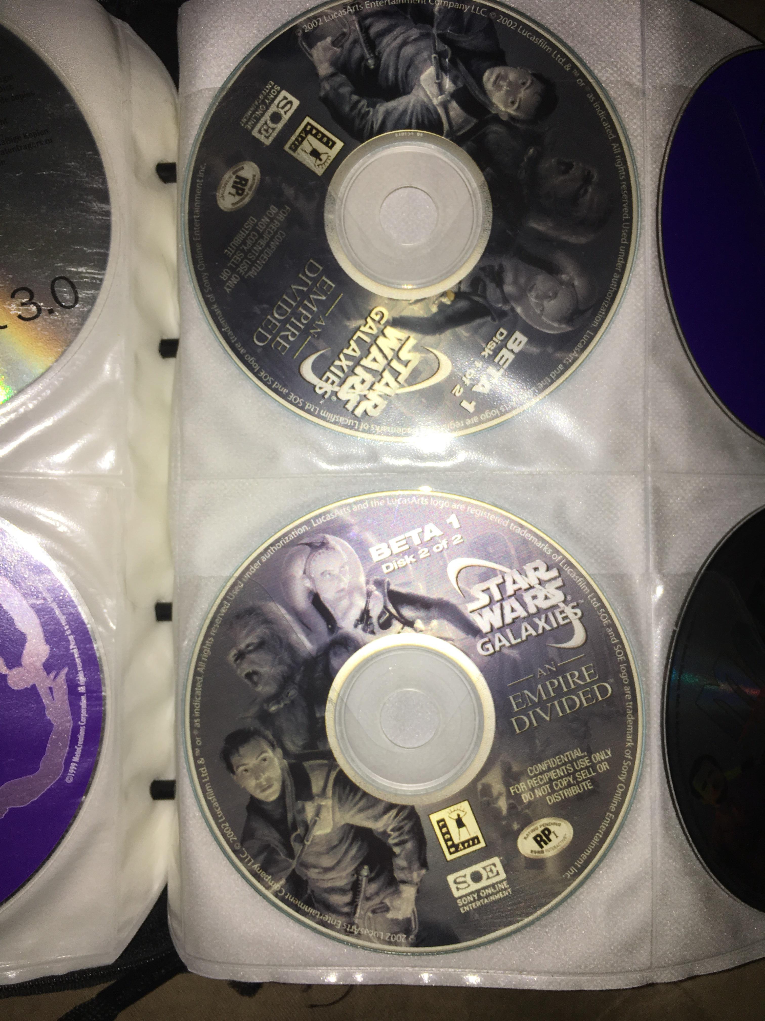 Found these while looking through some old cds... worth anything? r/swg