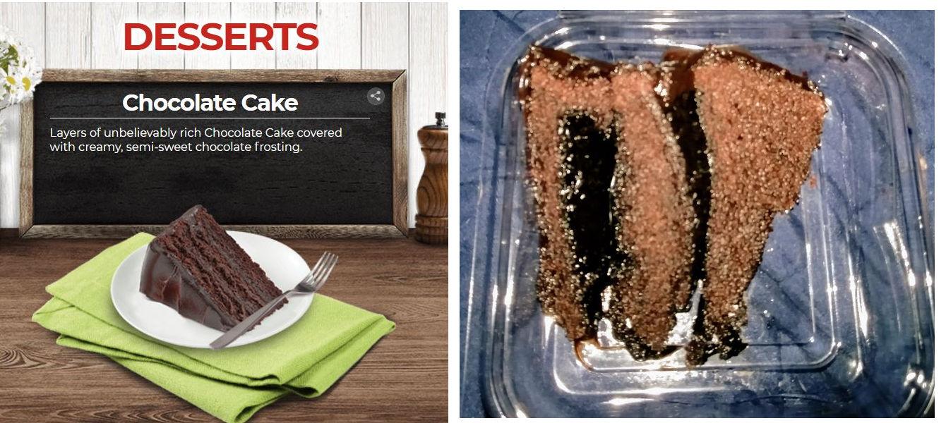 Boston Market Cake now known as BM Cake r/ExpectationVsReality