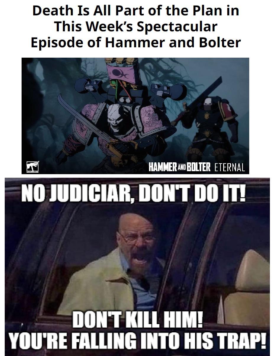 He can’t keep getting away with it! (proceeds to get away with it) r