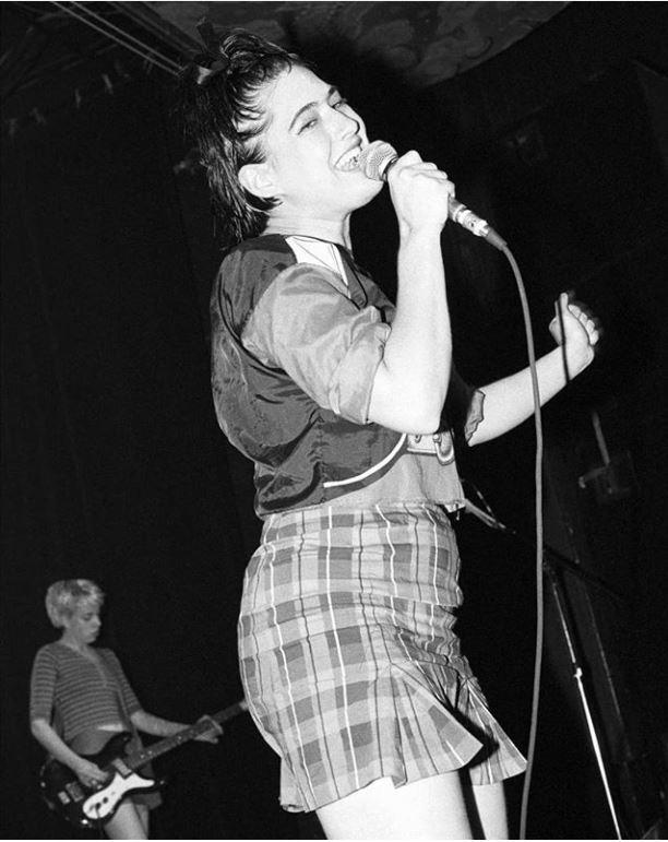 Kathleen Hanna, pioneer of the riot grrrl movement and lead singer of