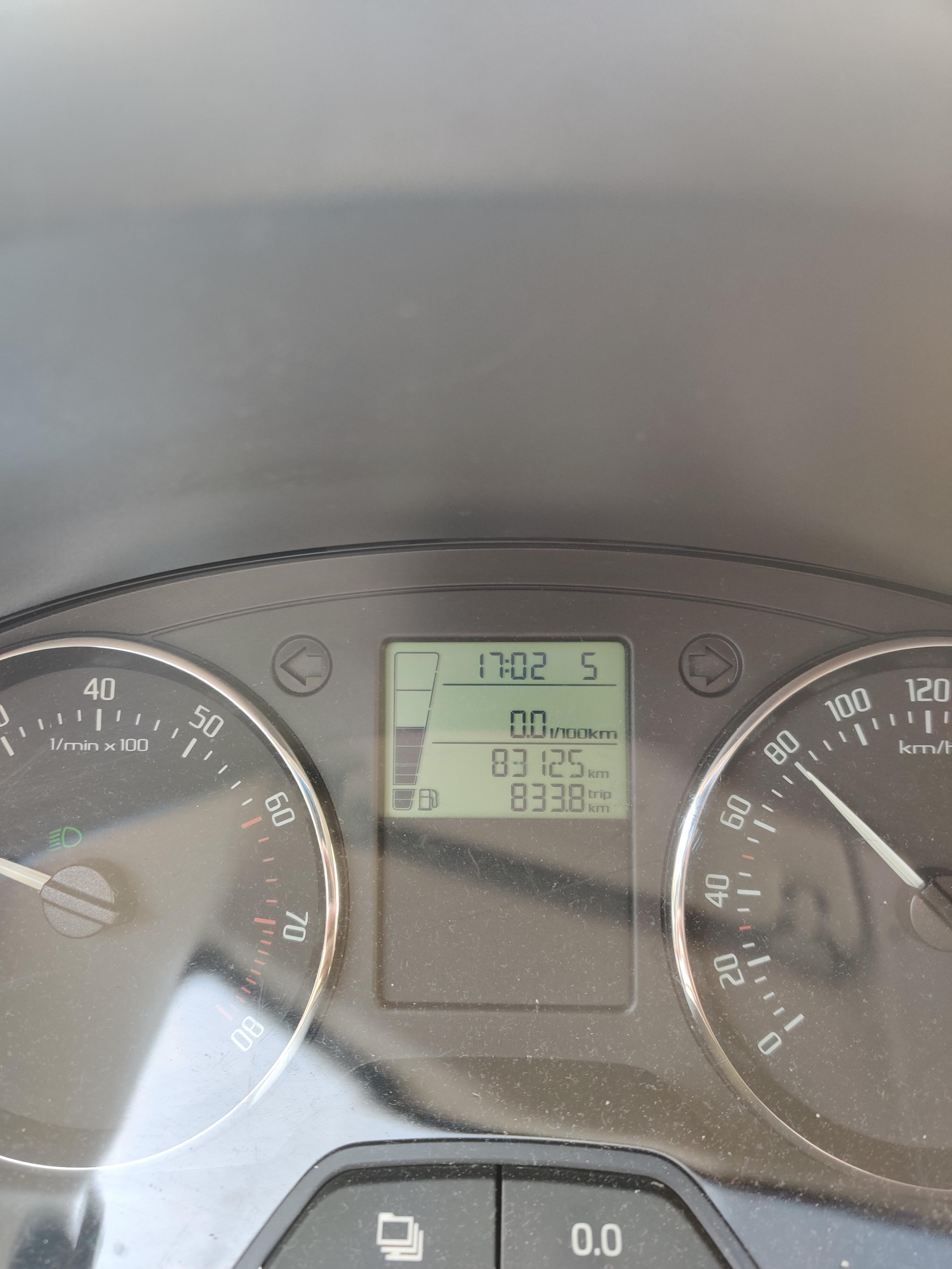 Is this half empty tank? Quarter full? What? Do I need math degree to