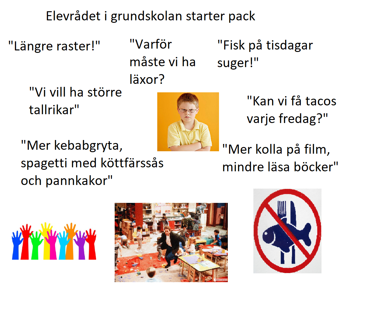Elevråd i grundskolan starter pack sweden
