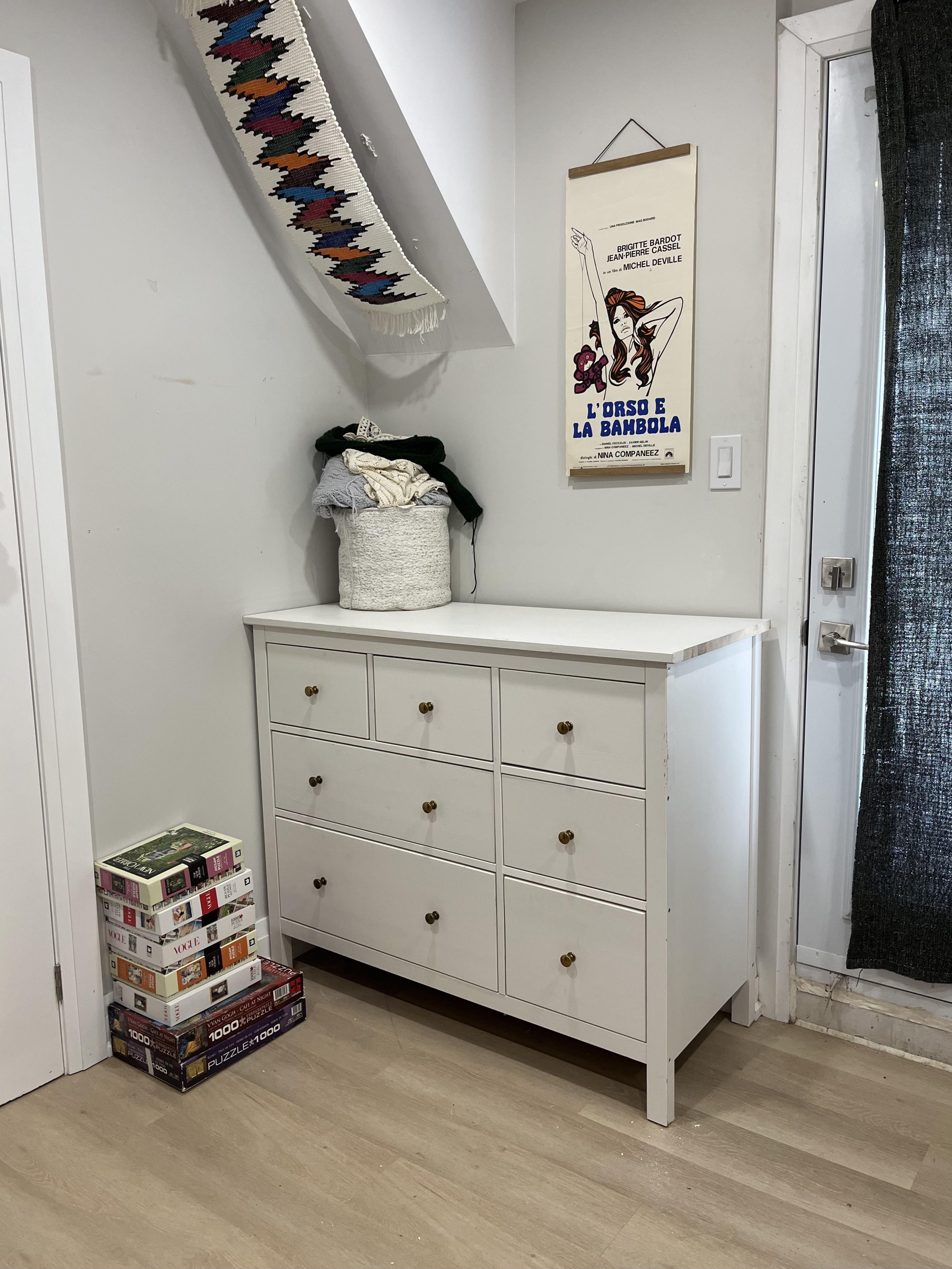 Turned a full size Hemnes dresser into a 3/4 r/IKEA
