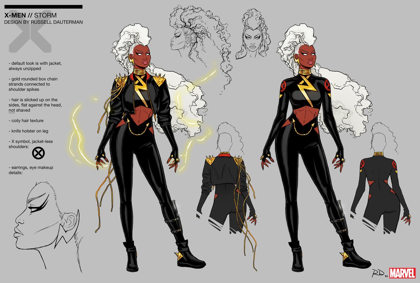 Storm's new Destiny of X design by Russell Dauterman r/xmen