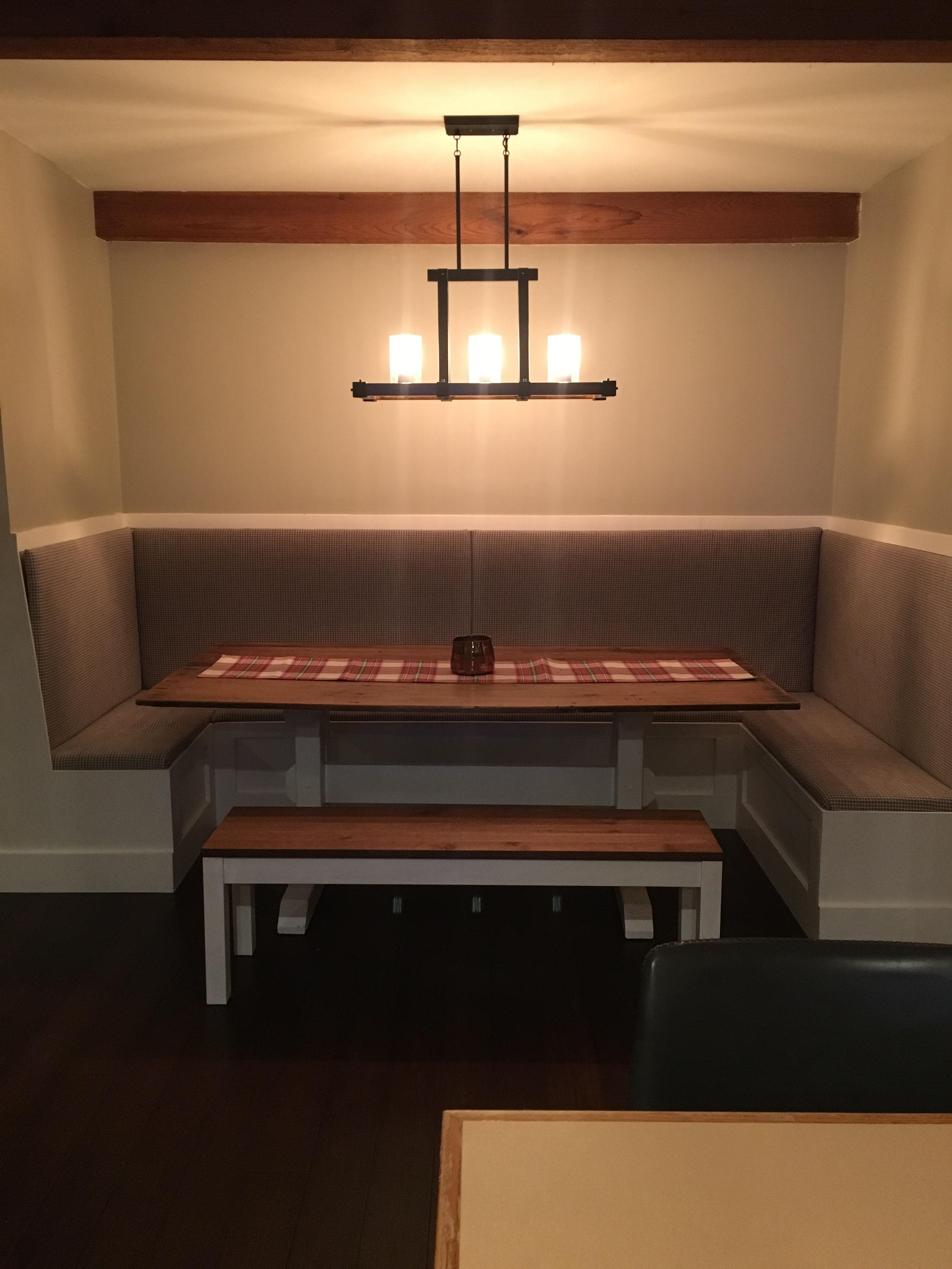 DIY Kitchen Breakfast Nook r/woodworking
