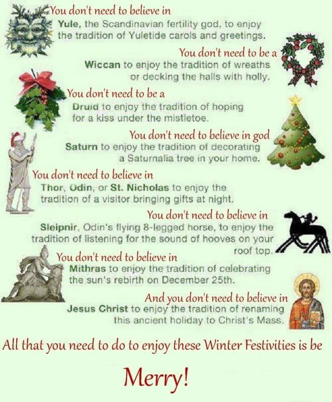 Merry Christmas To All Who May Dwell Here A guide on who is allowed to celebrate Christmas. Merry XMas! coolguides