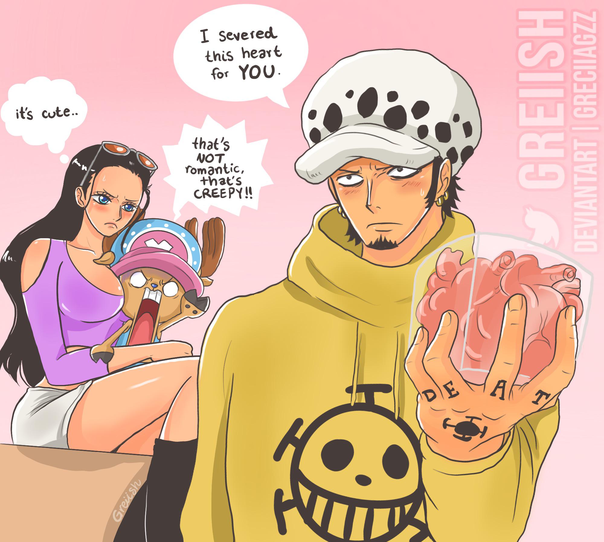 Happy Valentine’s Day! 💕 [art by me] r/OnePiece