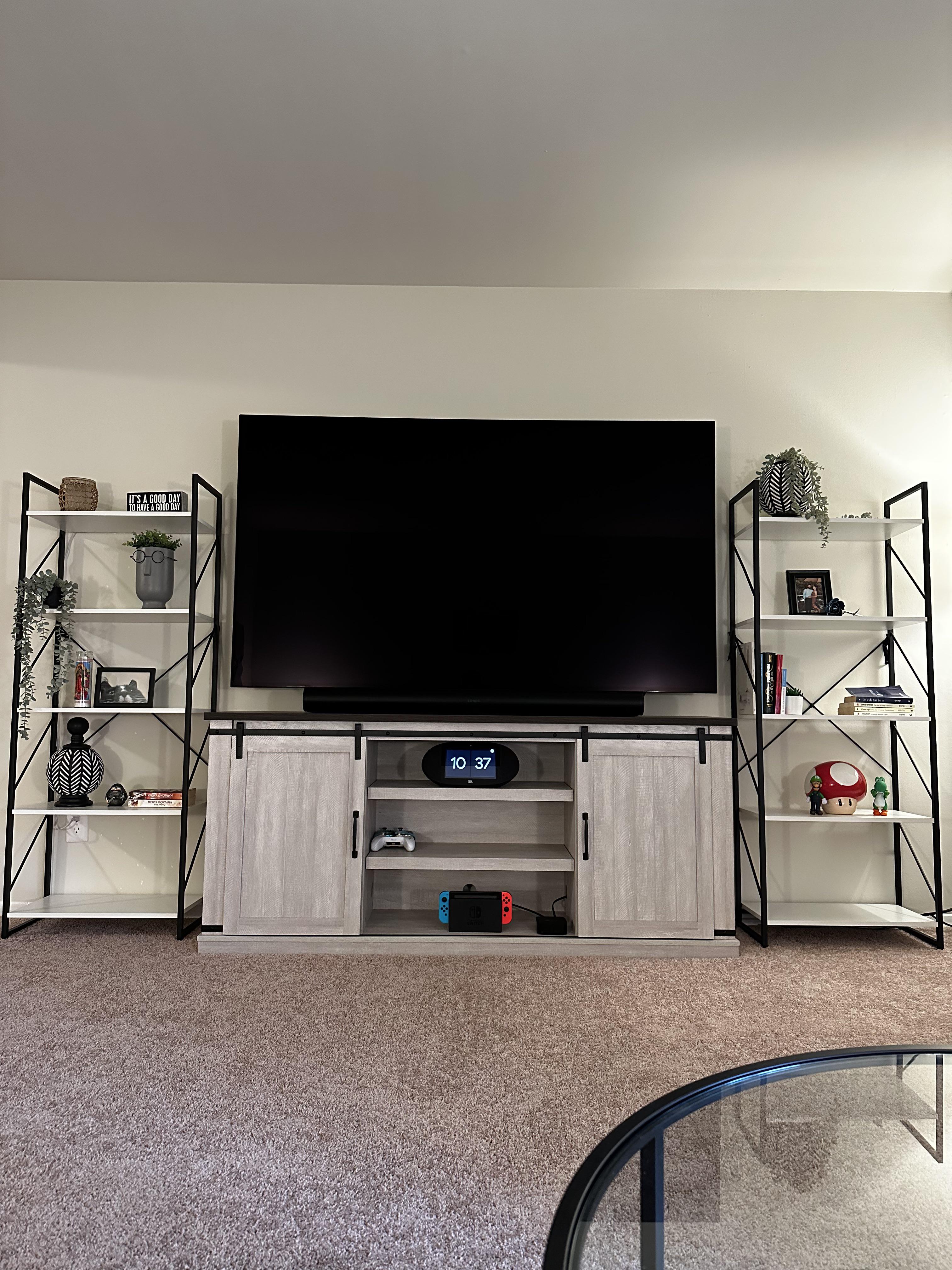 Ikea Floating Shelves Under Tv