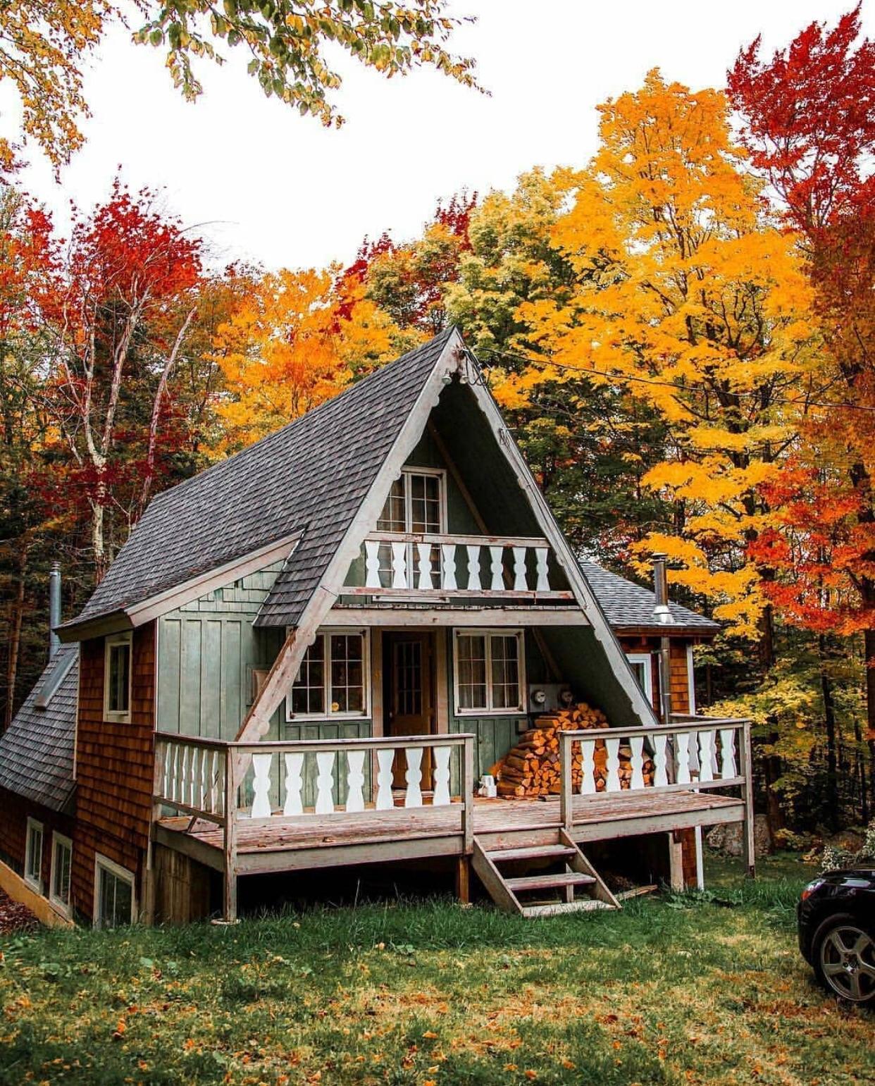 Peaceful cabin Vermont r/pics