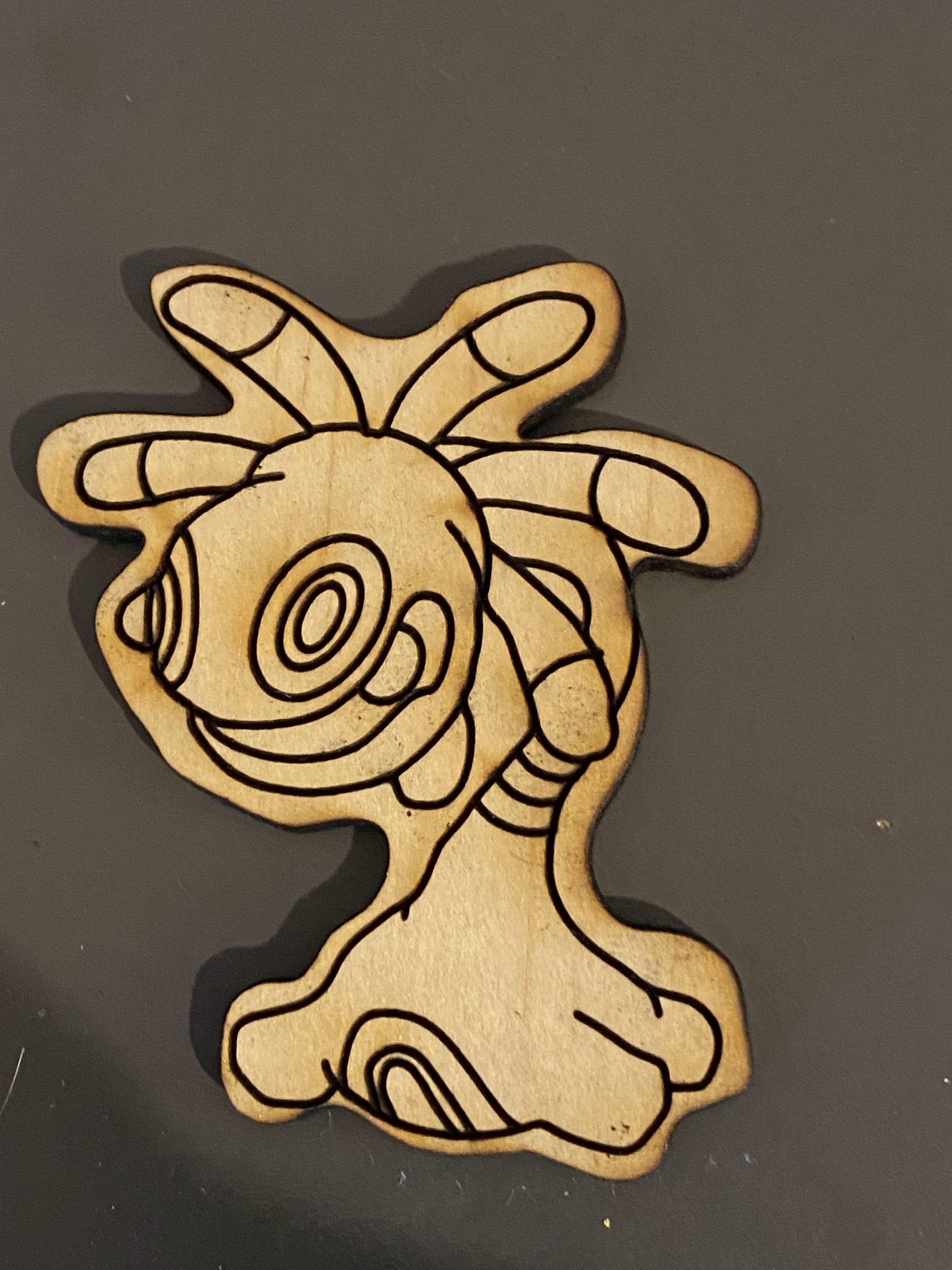 Laser cut and engraved my favourite Pokémon r/pokemon