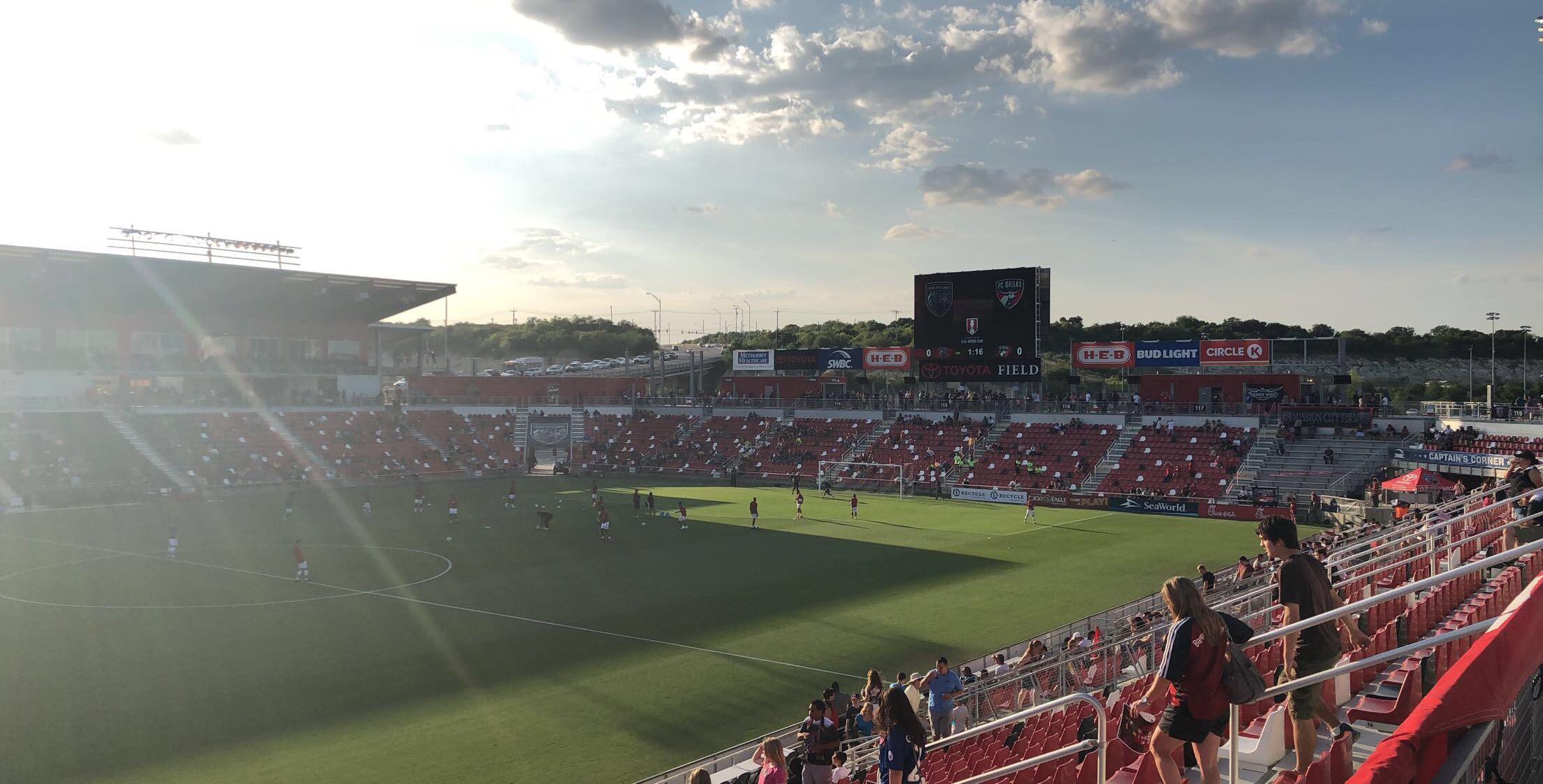 San Antonio vs Dallas Us Open Cup r/texas