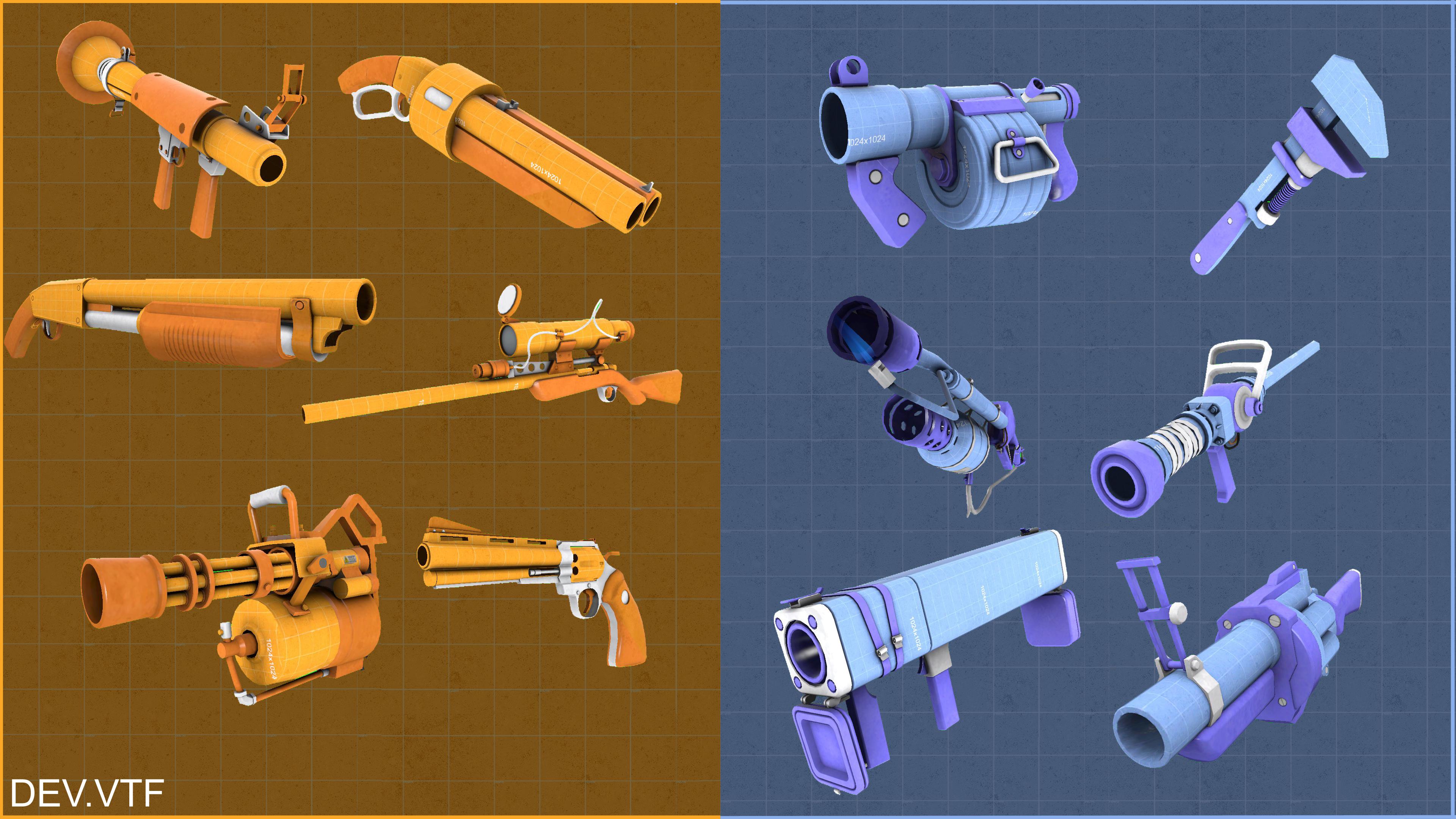 Just finished my war paint based on Hammer editor Dev textures, quite proud of it (it would be