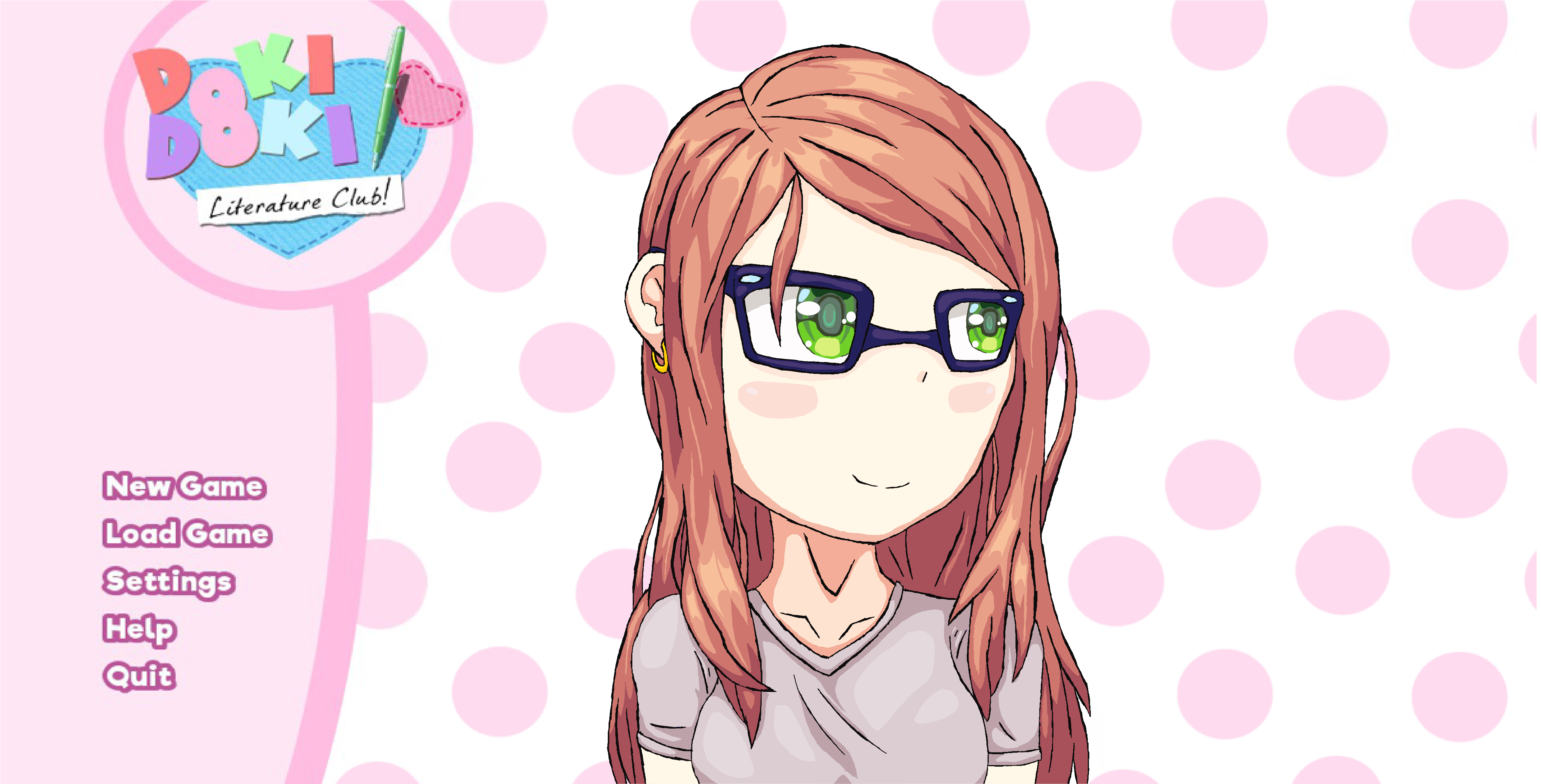 I drew my friend in the Doki Doki art style r/DDLC