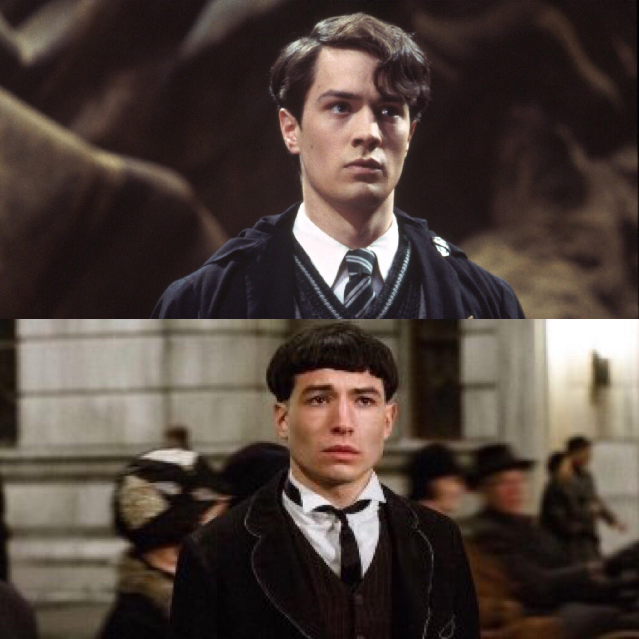 Tom Riddle & Credence’s appearances? Does anyone else feel they have