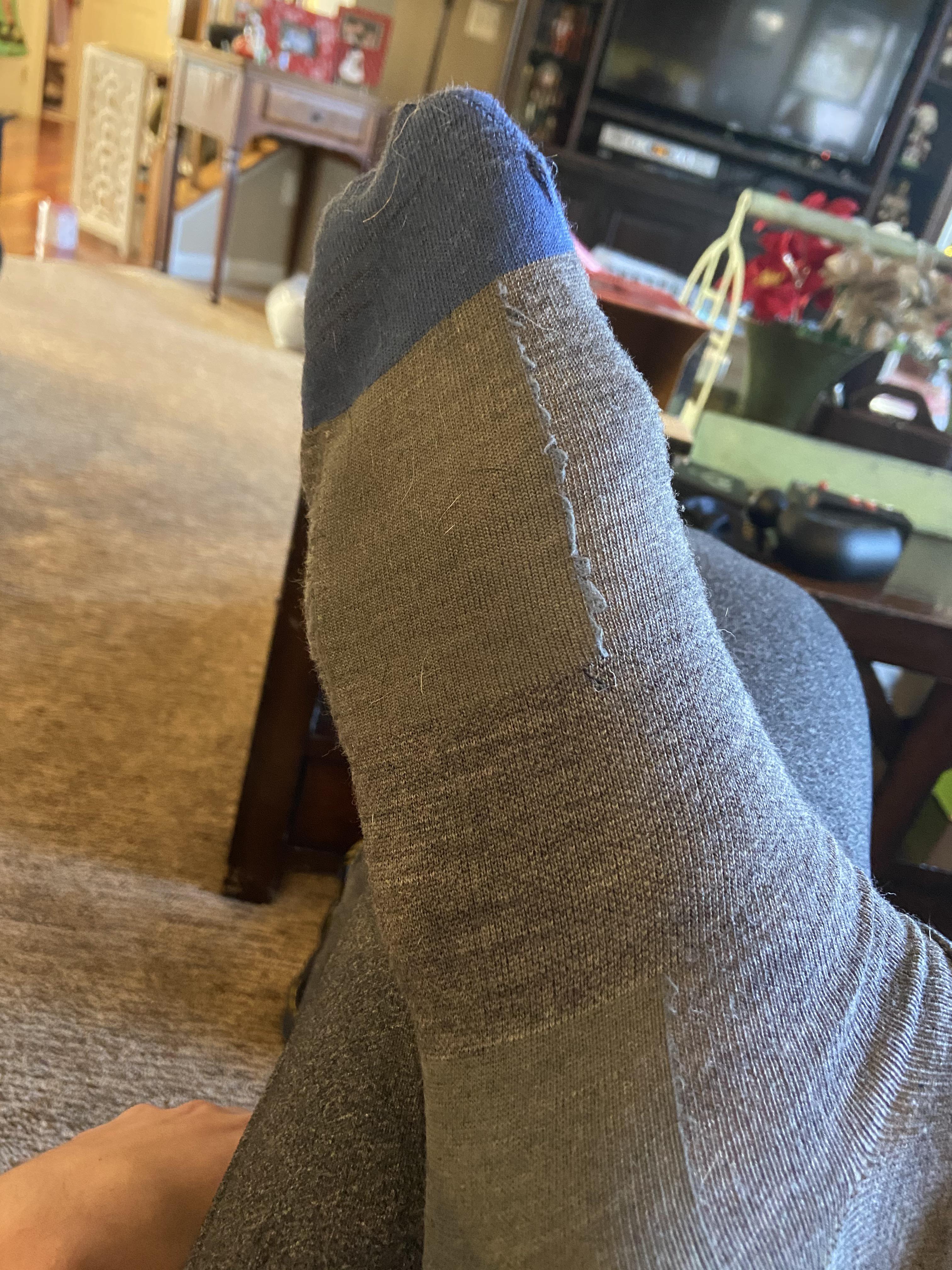 Help! Recently got my first pair of darn tough socks. Do they all pill