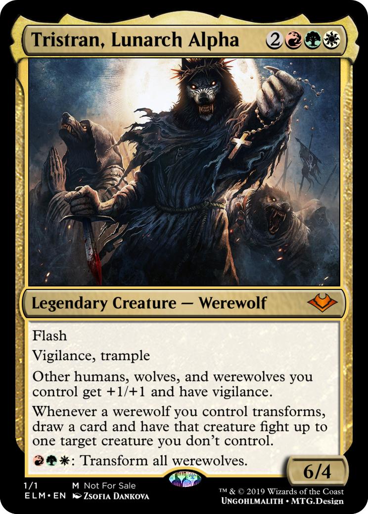 Tristran, Werewolf Commander custommagic
