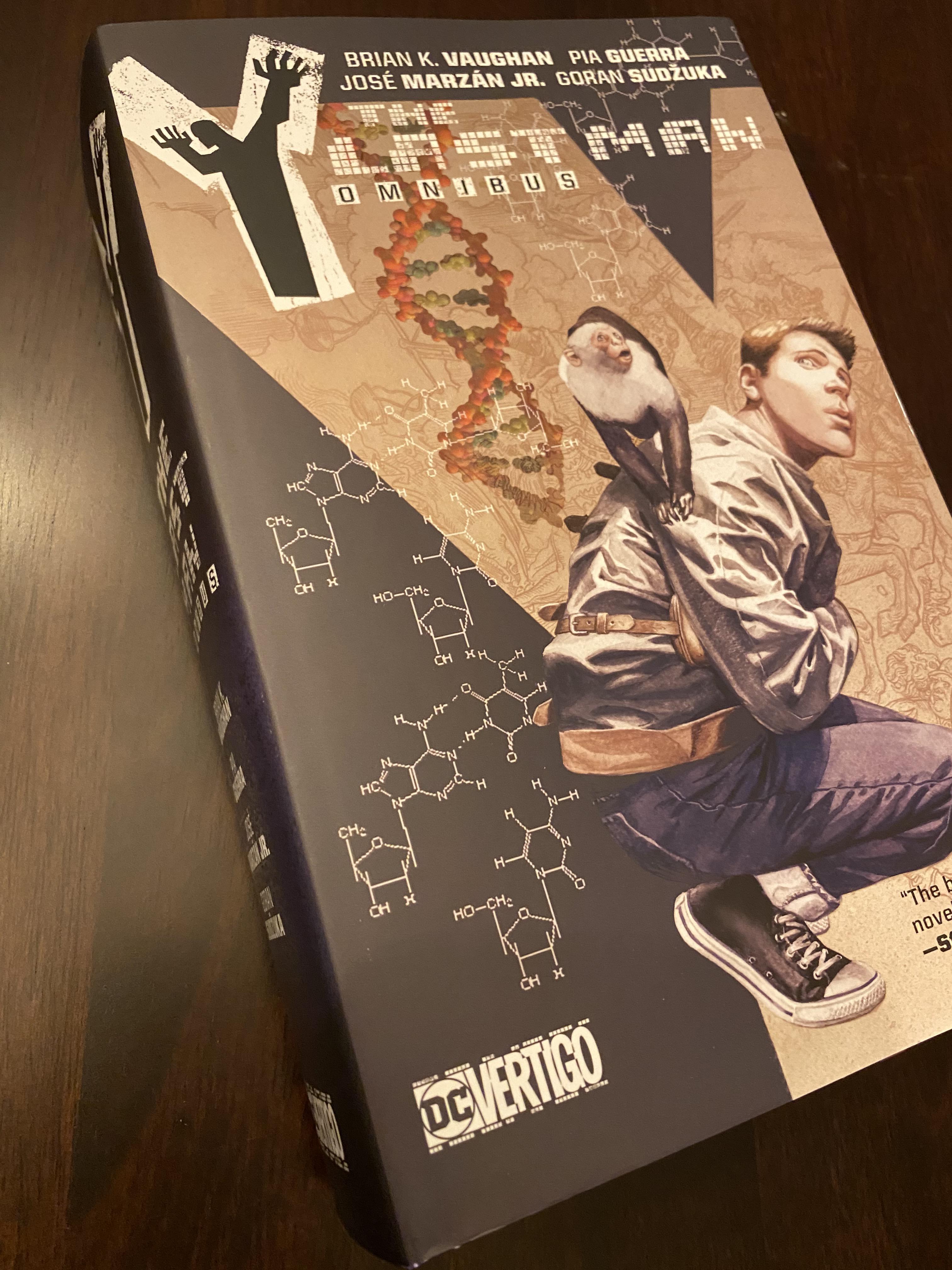 The new Y The Last Man Omnibus is beautiful! comicbookcollecting