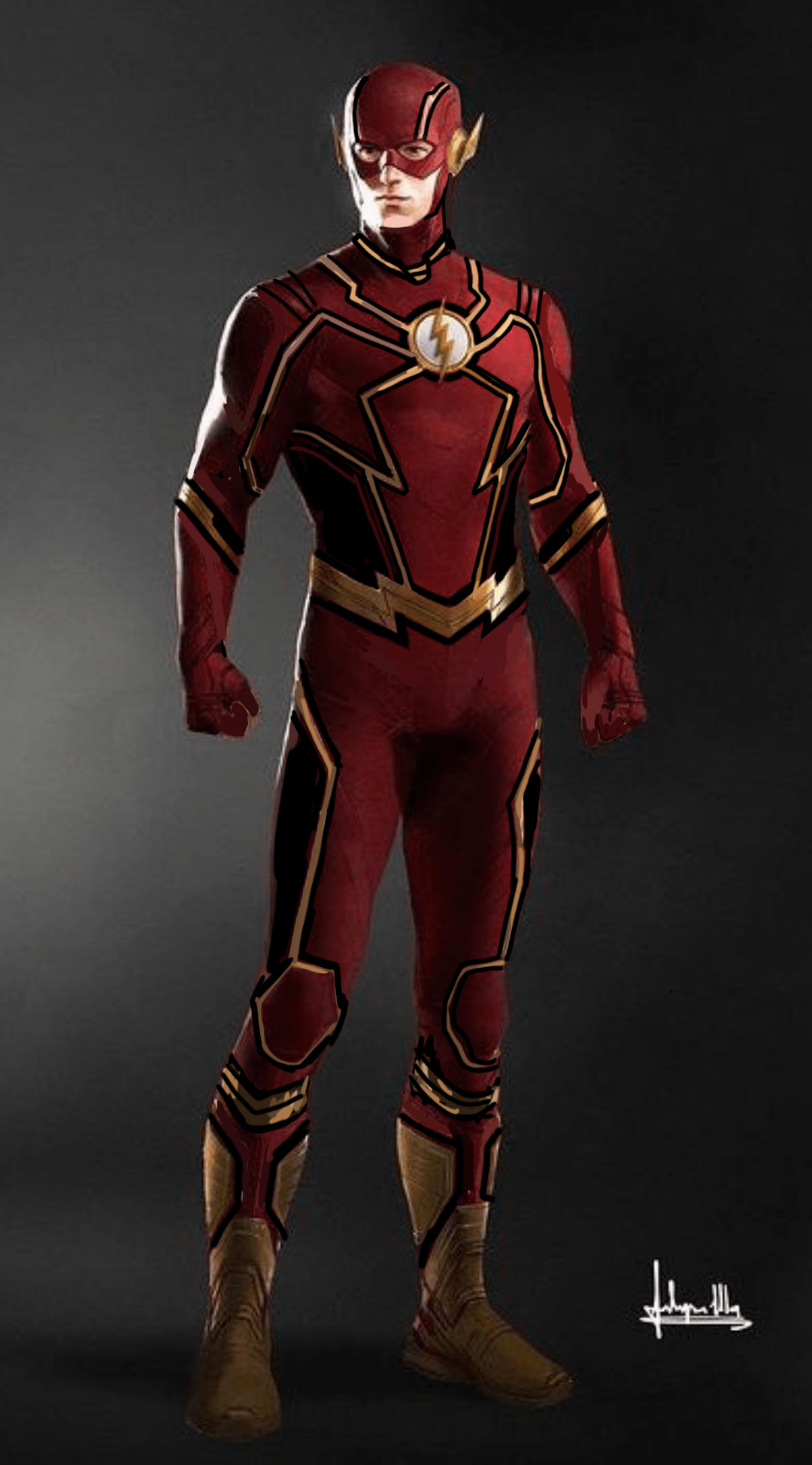 Saw this concept art of the Flash and it looked pretty awesome r/theflash