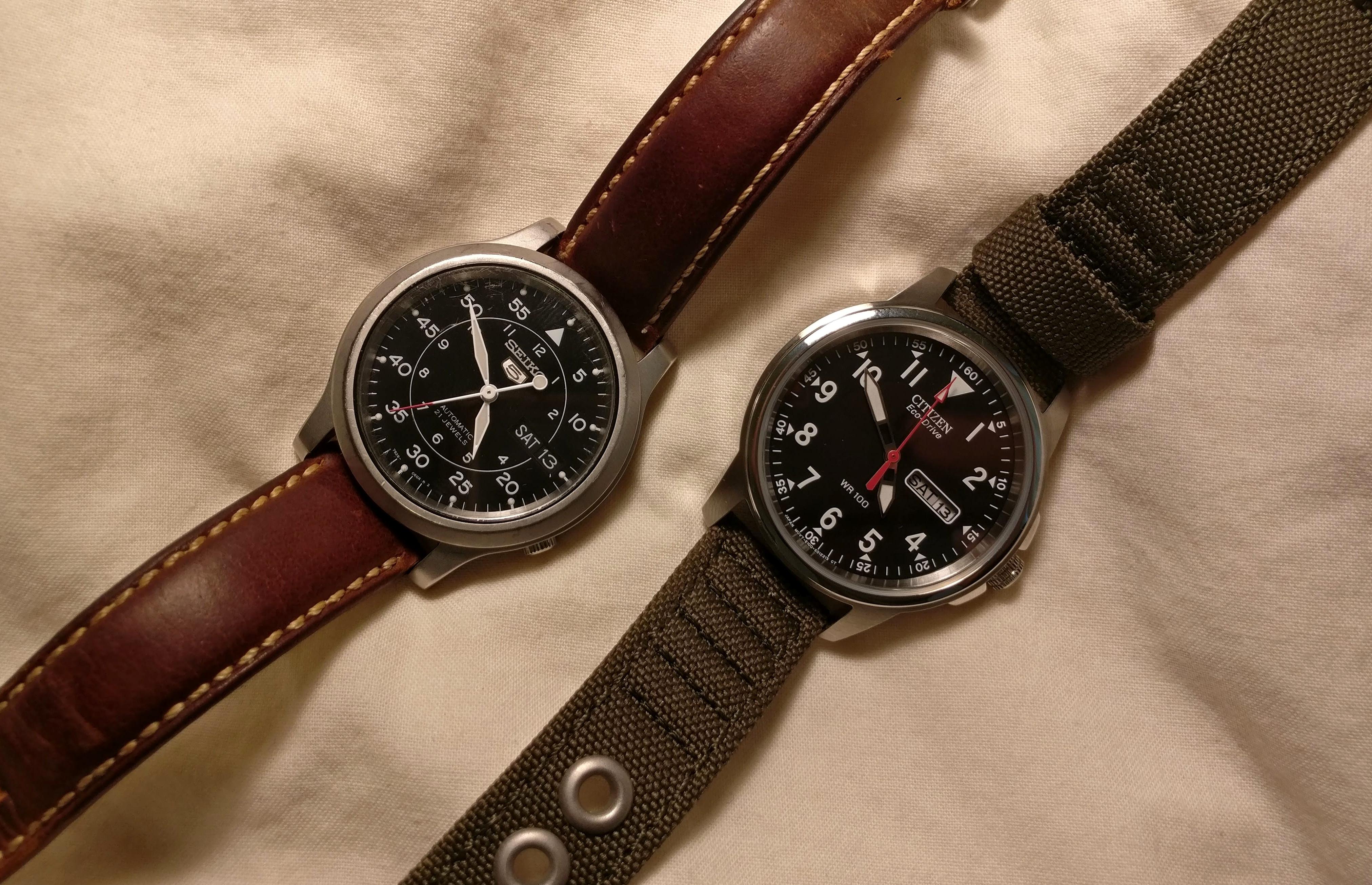 [Seiko, Citizen] Seiko 5, EcoDrive! r/Watches