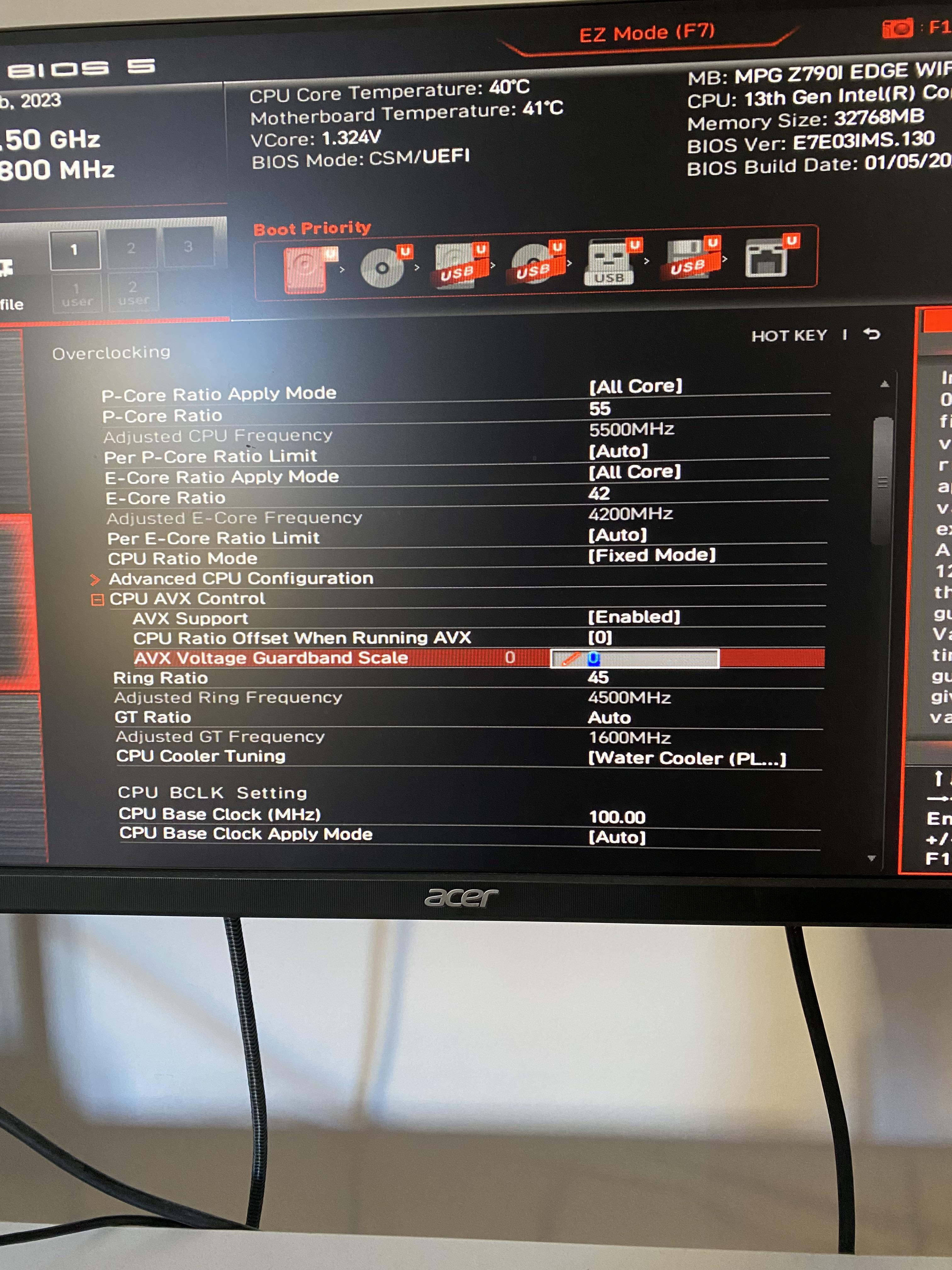 What is avx support r/overclocking
